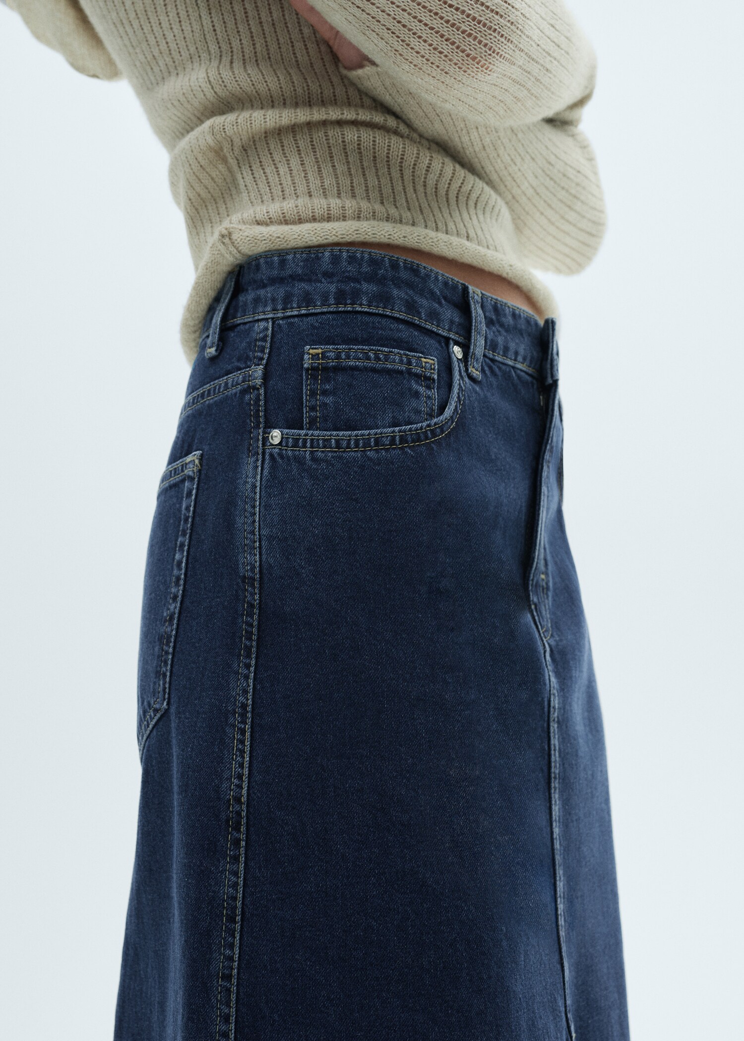 Midi-Jeansrock - Detail des Artikels 1