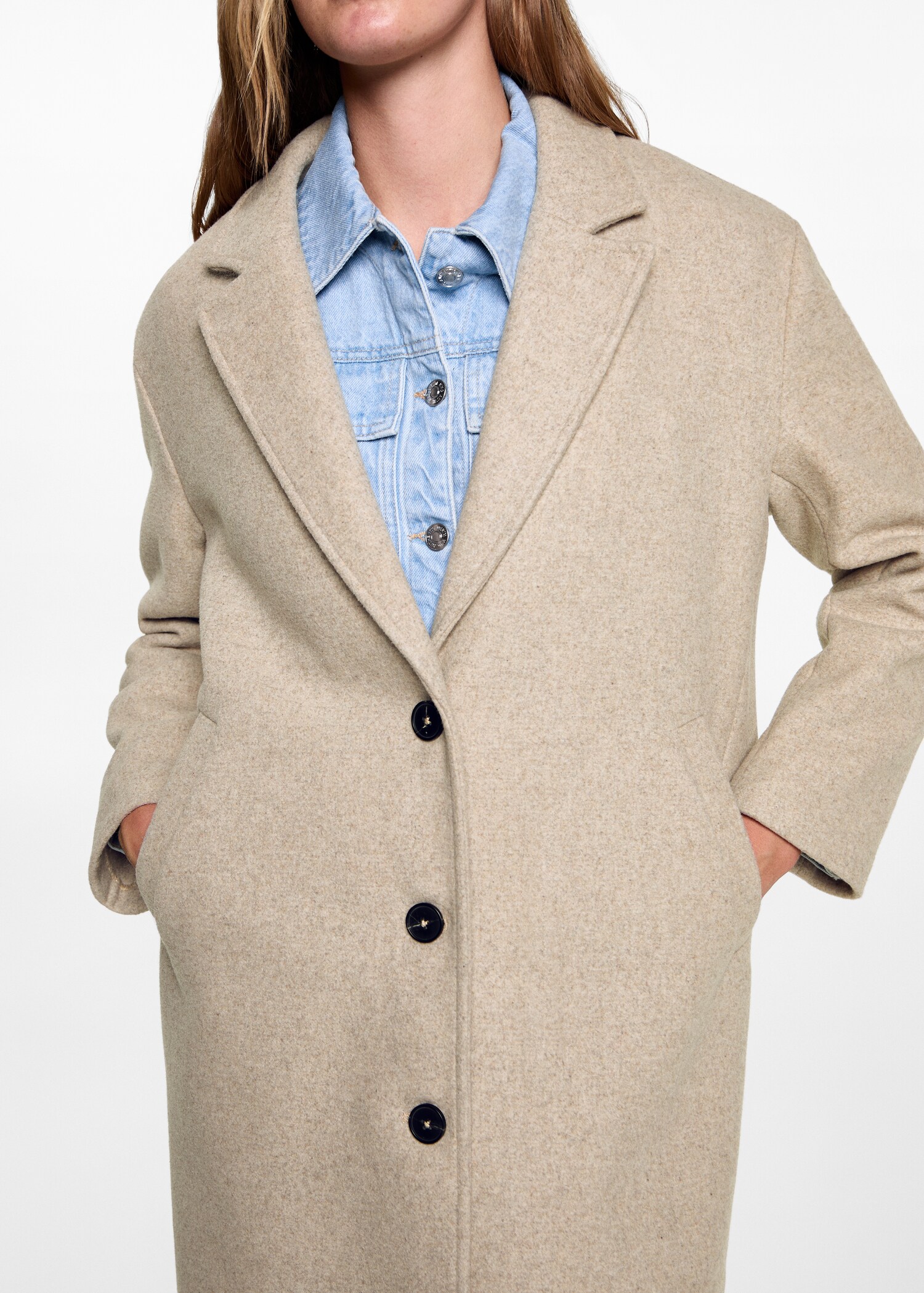 Handmade wool coat - Details of the article 6