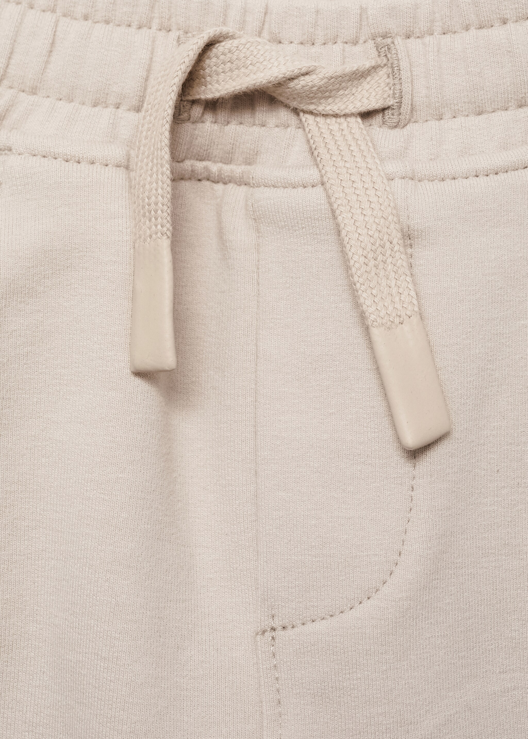Pantalon taille élastique - Détail de l'article 8, Sable. Ref: 77066340-00.
