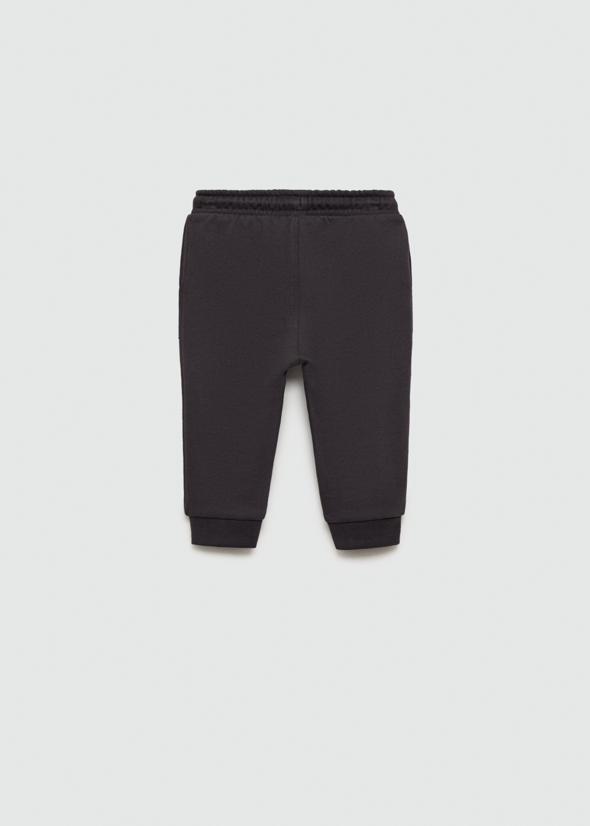 Jogger Pants mit Taschen - Rückseite des Artikels, Anthrazit. Ref: 77066341-00.
