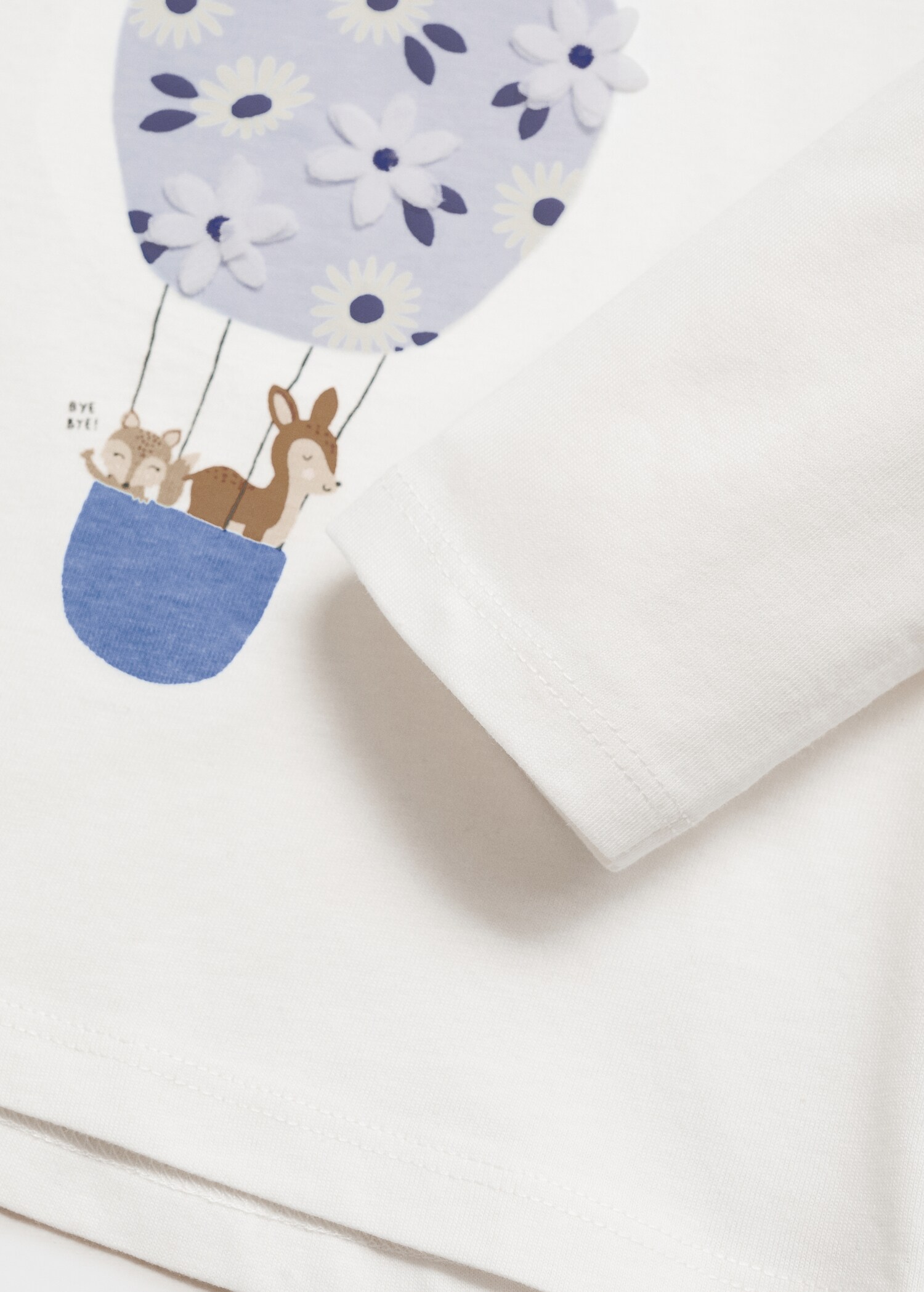 Appliqués flowers t-shirt - Details of the article 0