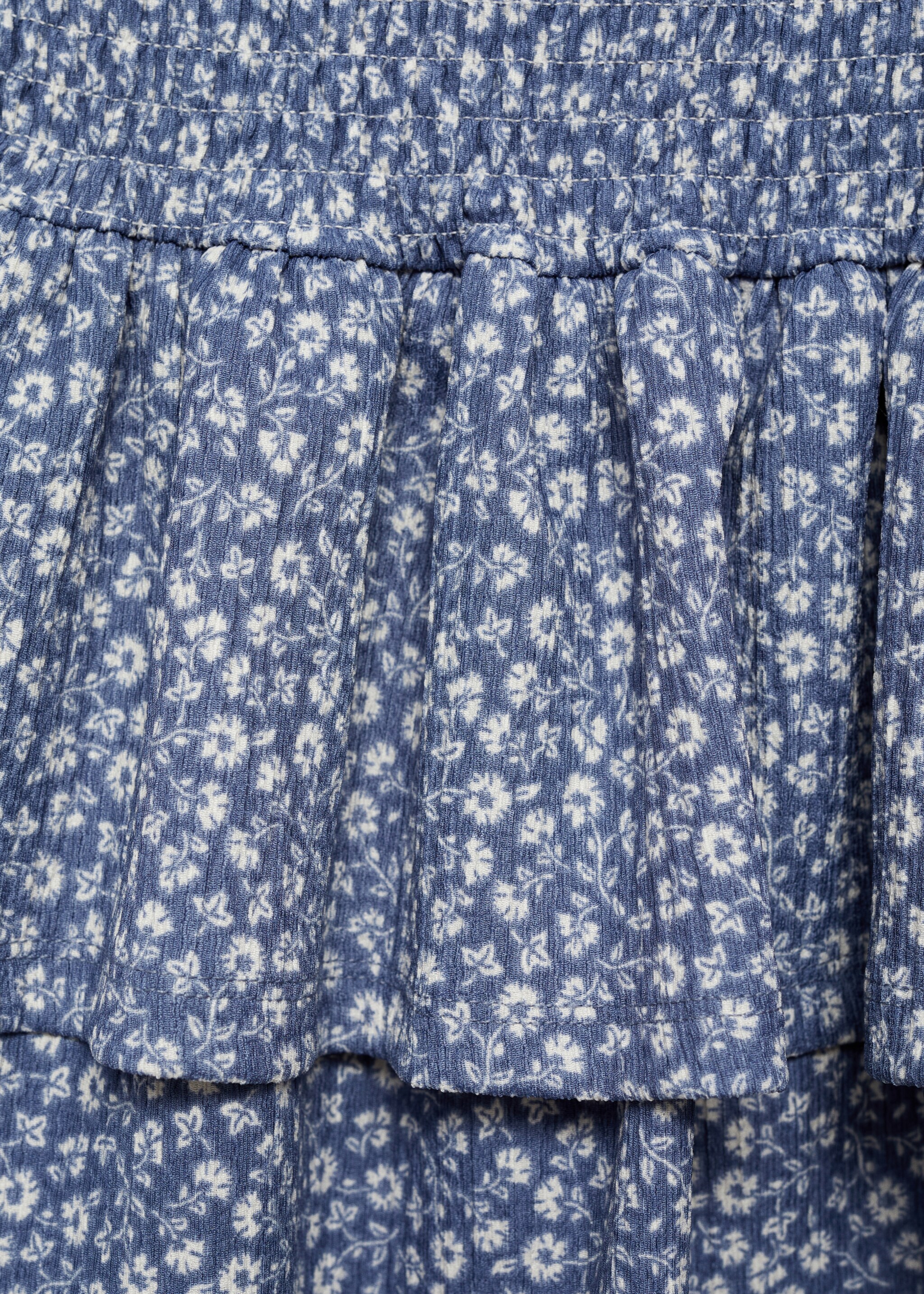 Faldilla flors volants - Detall de l'article 8, Blau. Ref: 77066345-00.