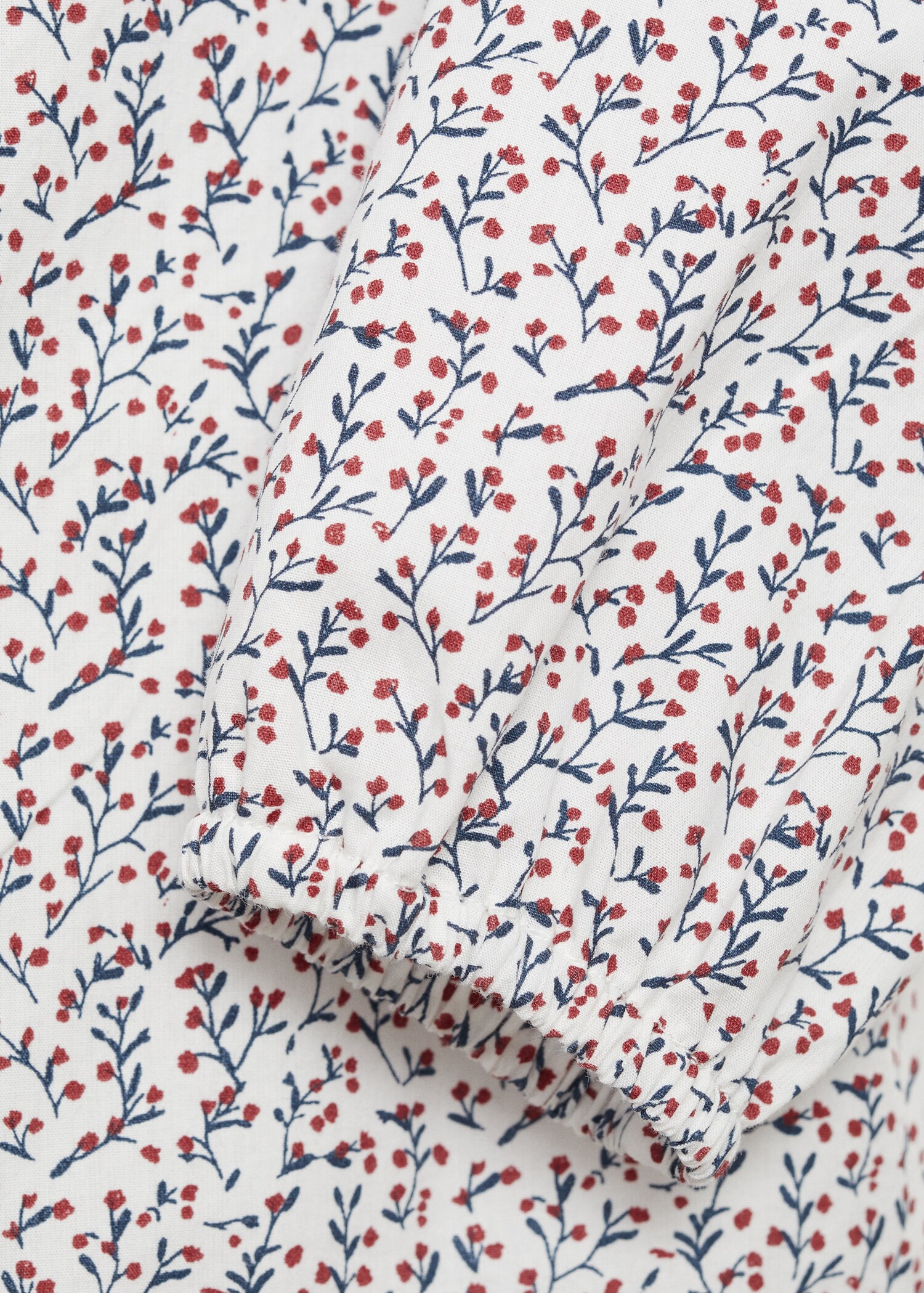 Blouse en coton imprimée - Détail de l'article 0
