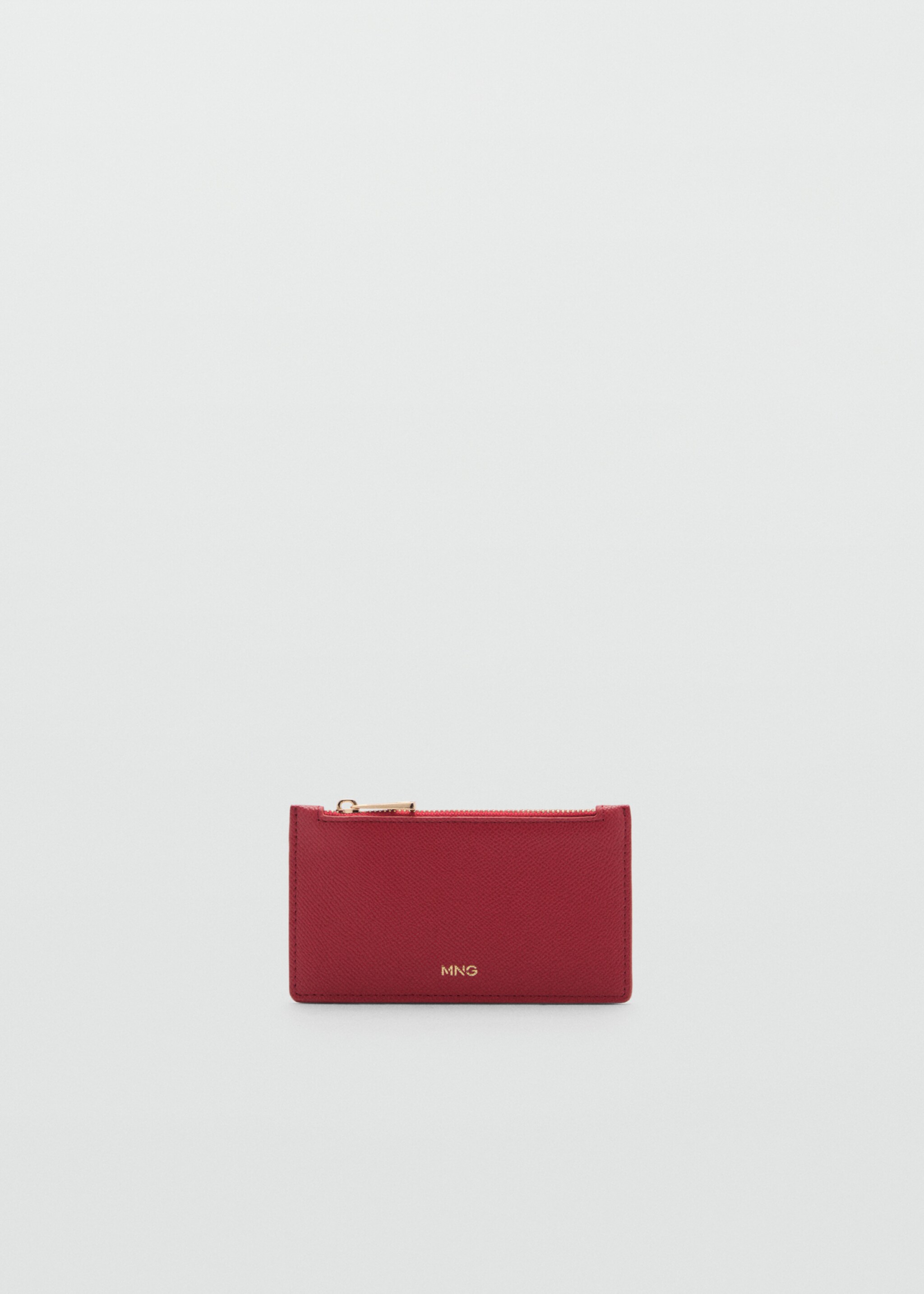 Portemonnee met leereffect - Artikel zonder model, Rood. Ref: 77066354-00.