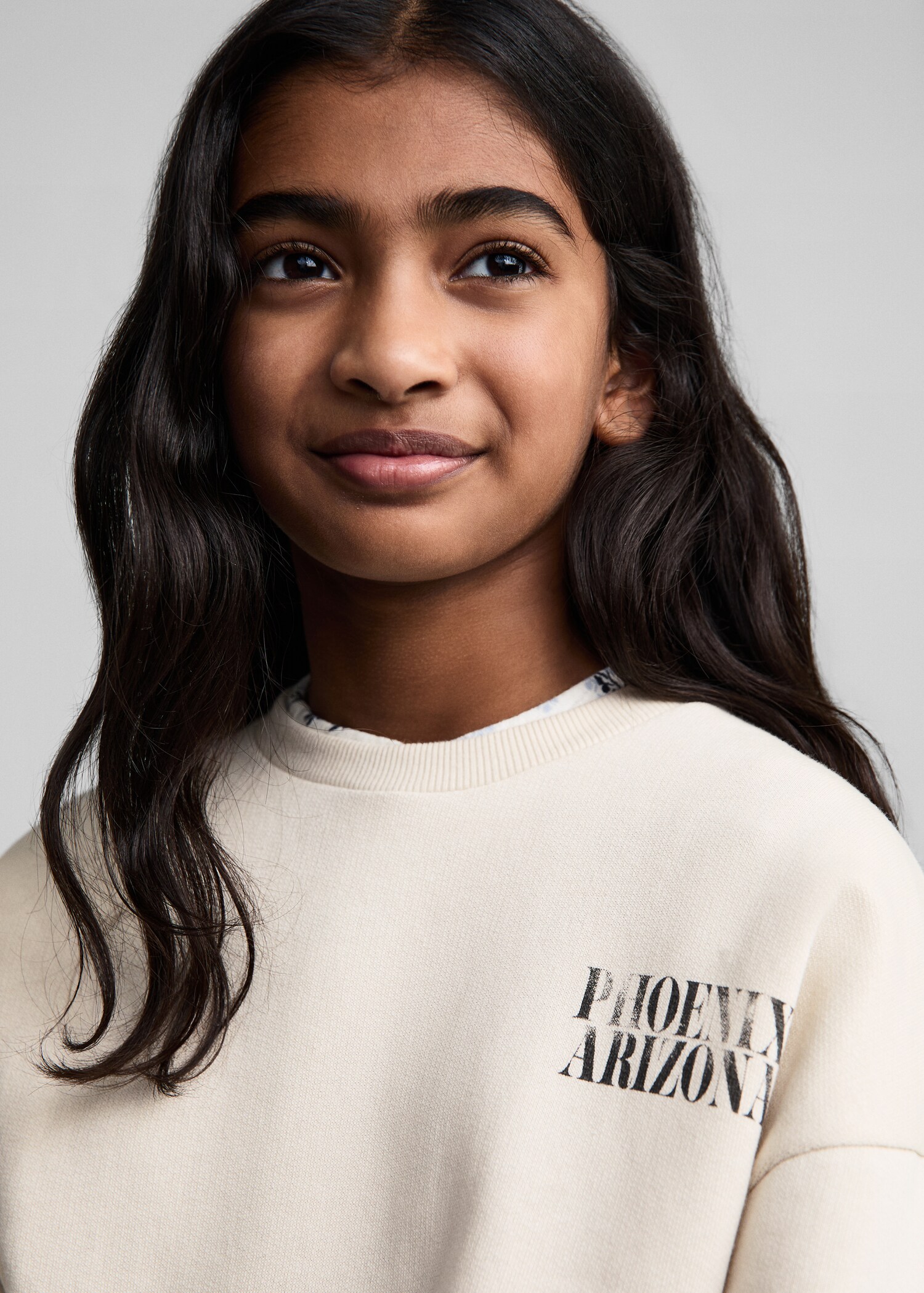 Bedrukt katoenen sweatshirt - Detail van het artikel 1