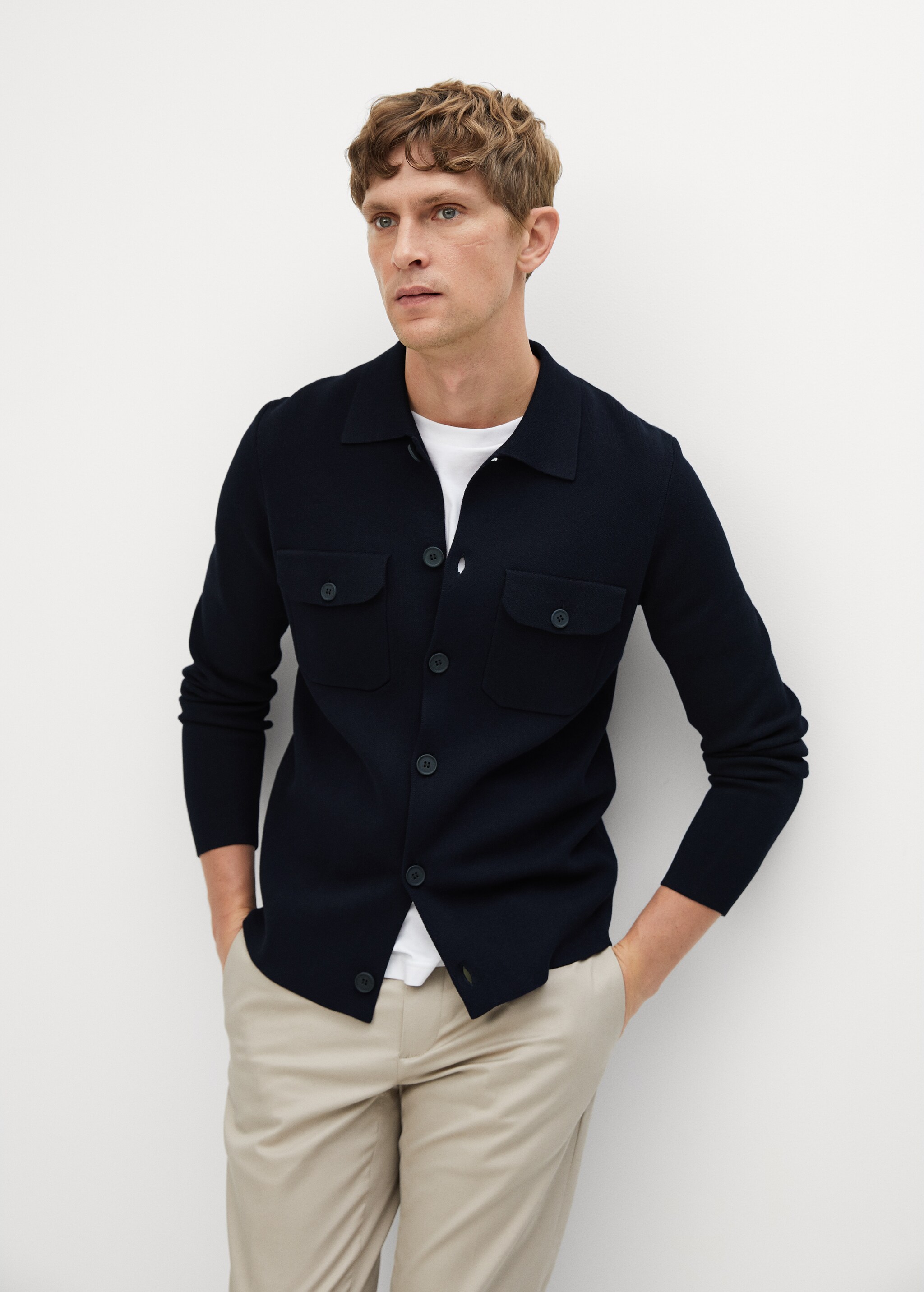 Camisa punto fino - Plano medio