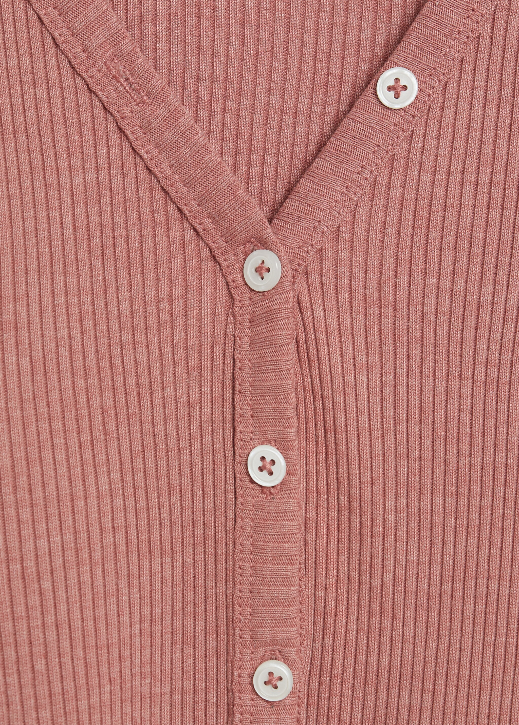 Camiseta algodón orgánico canalé - Detalle del artículo 8