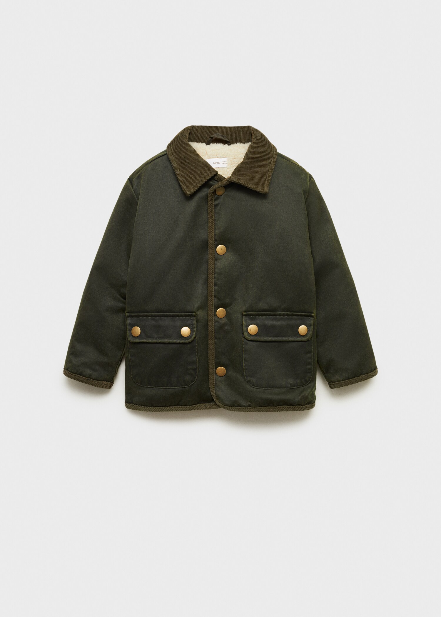 Parka efecto encerado interior borreguito - Artículo sin modelo