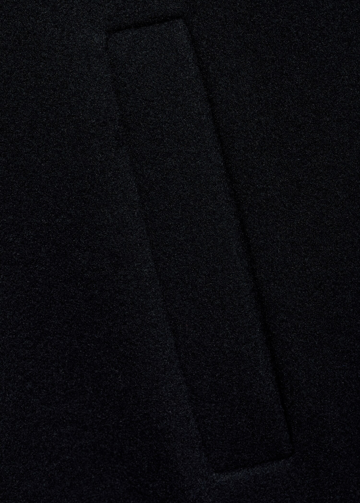 Long straight-fit coat - Details of the article 0