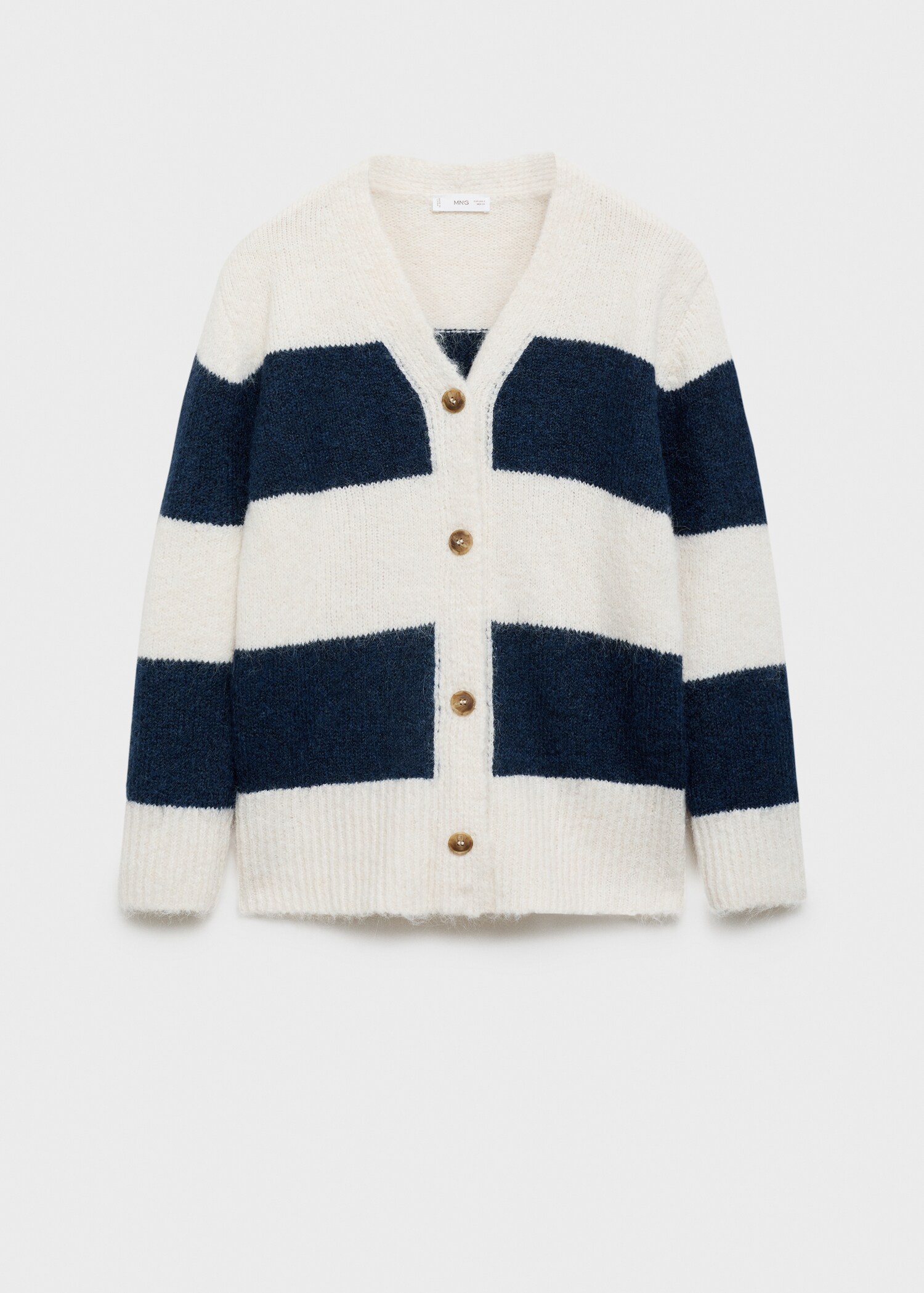 Cardigan maille rayures - Article sans modèle