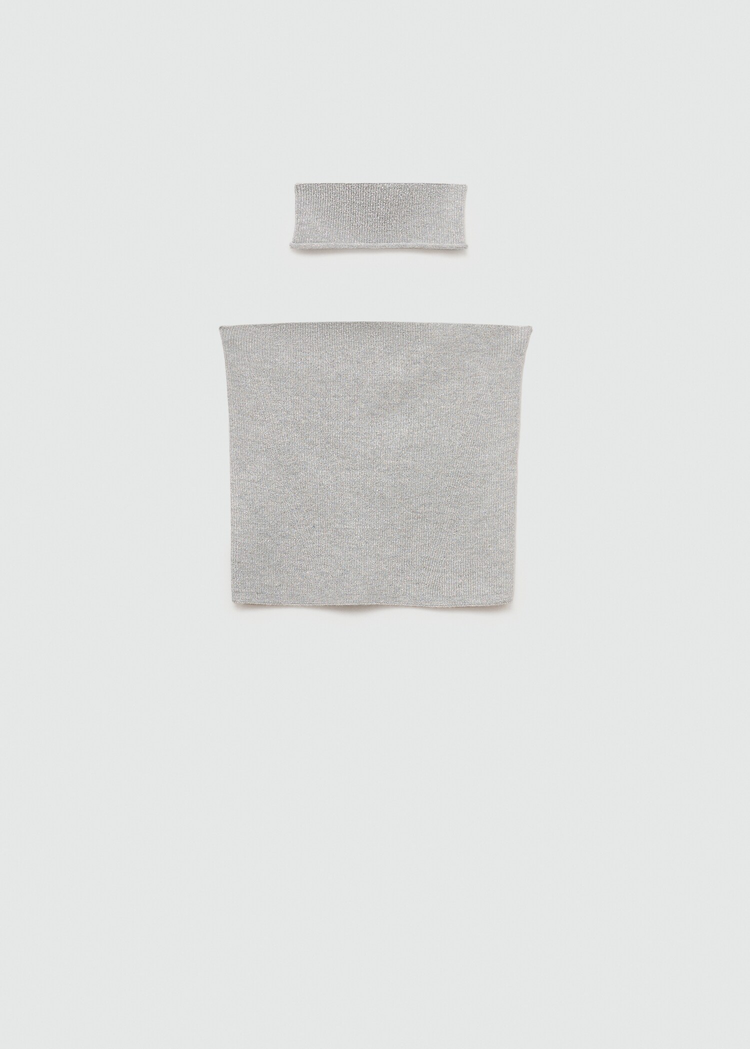 Lurexový top choker - Zboží bez modelu