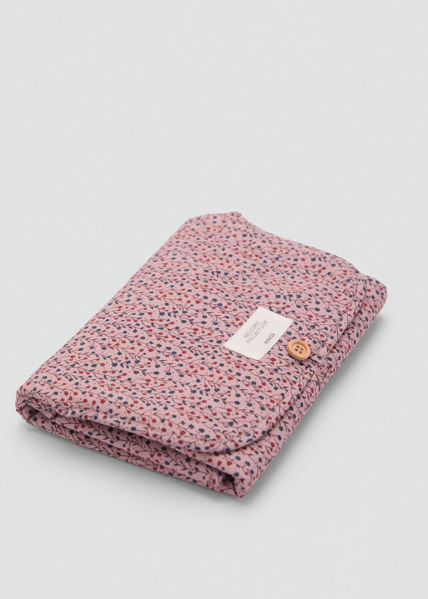 Floral travel changing mat - Medium plane