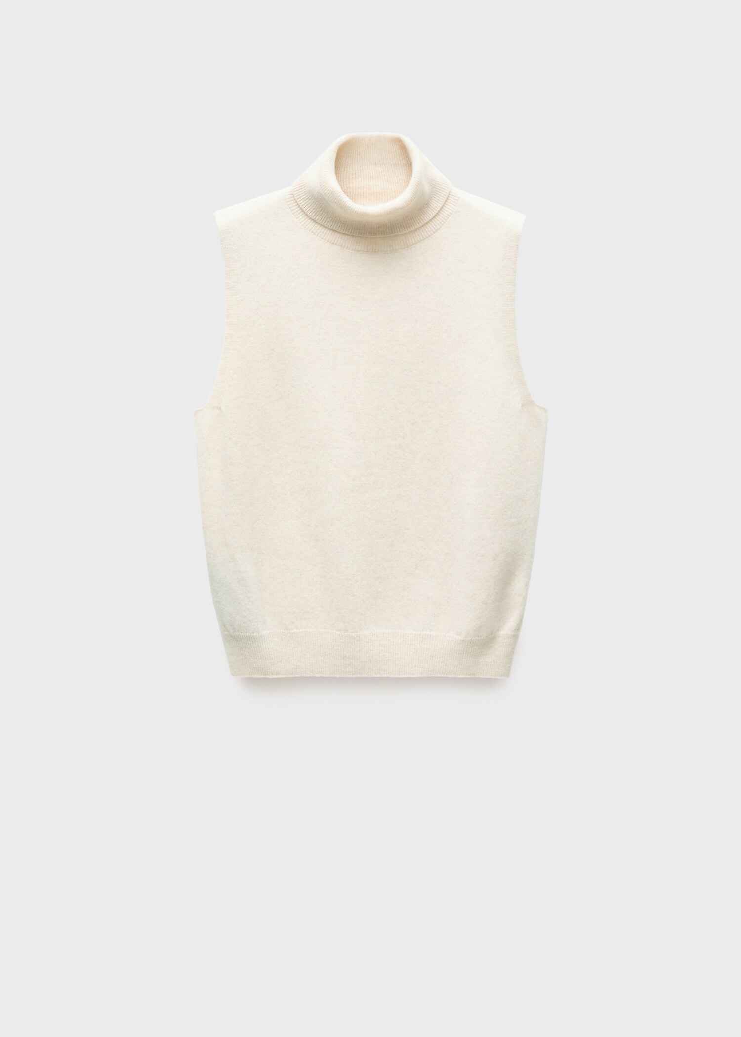 Wool turtleneck top - Article without model