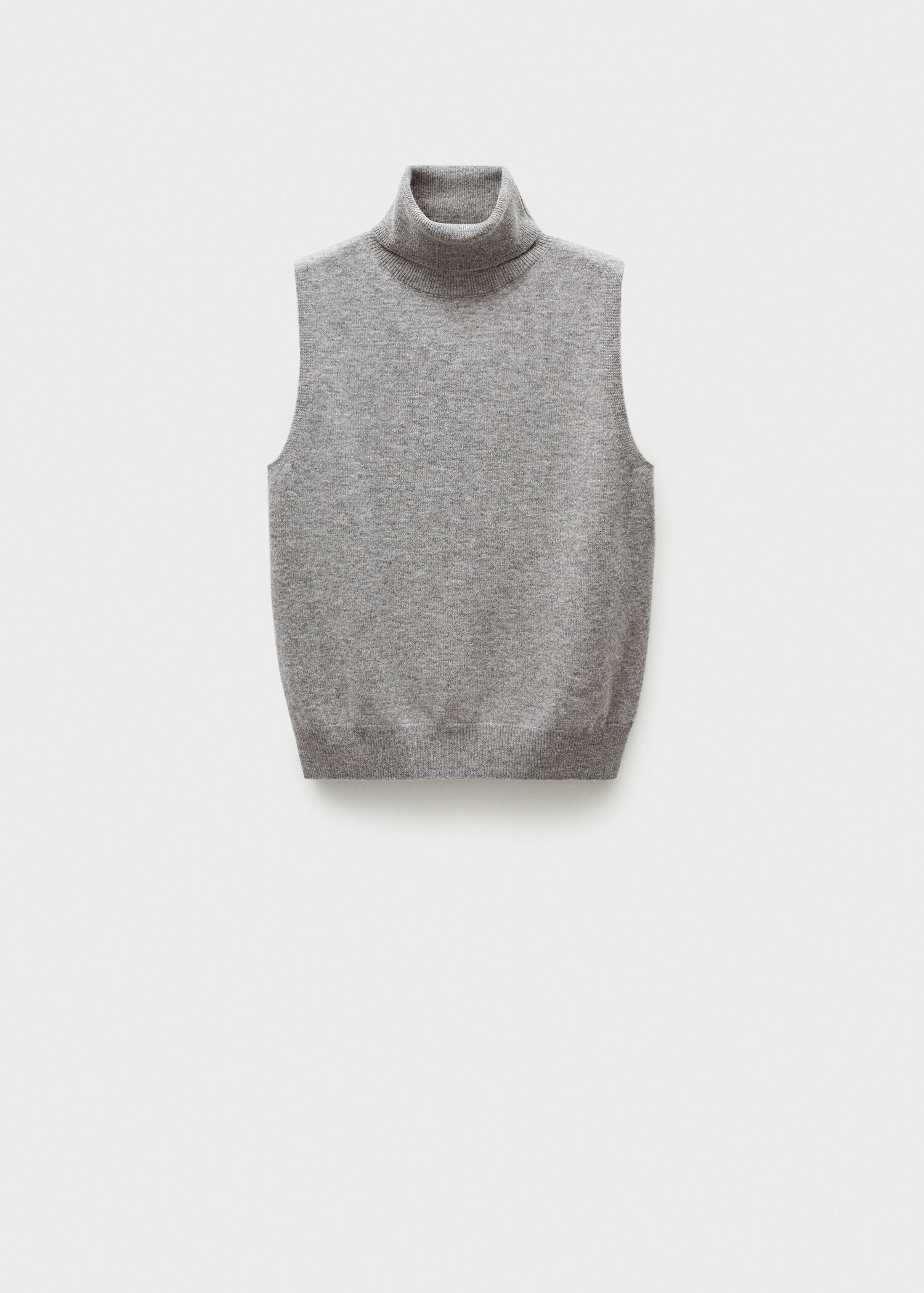 Wool turtleneck top - Article without model