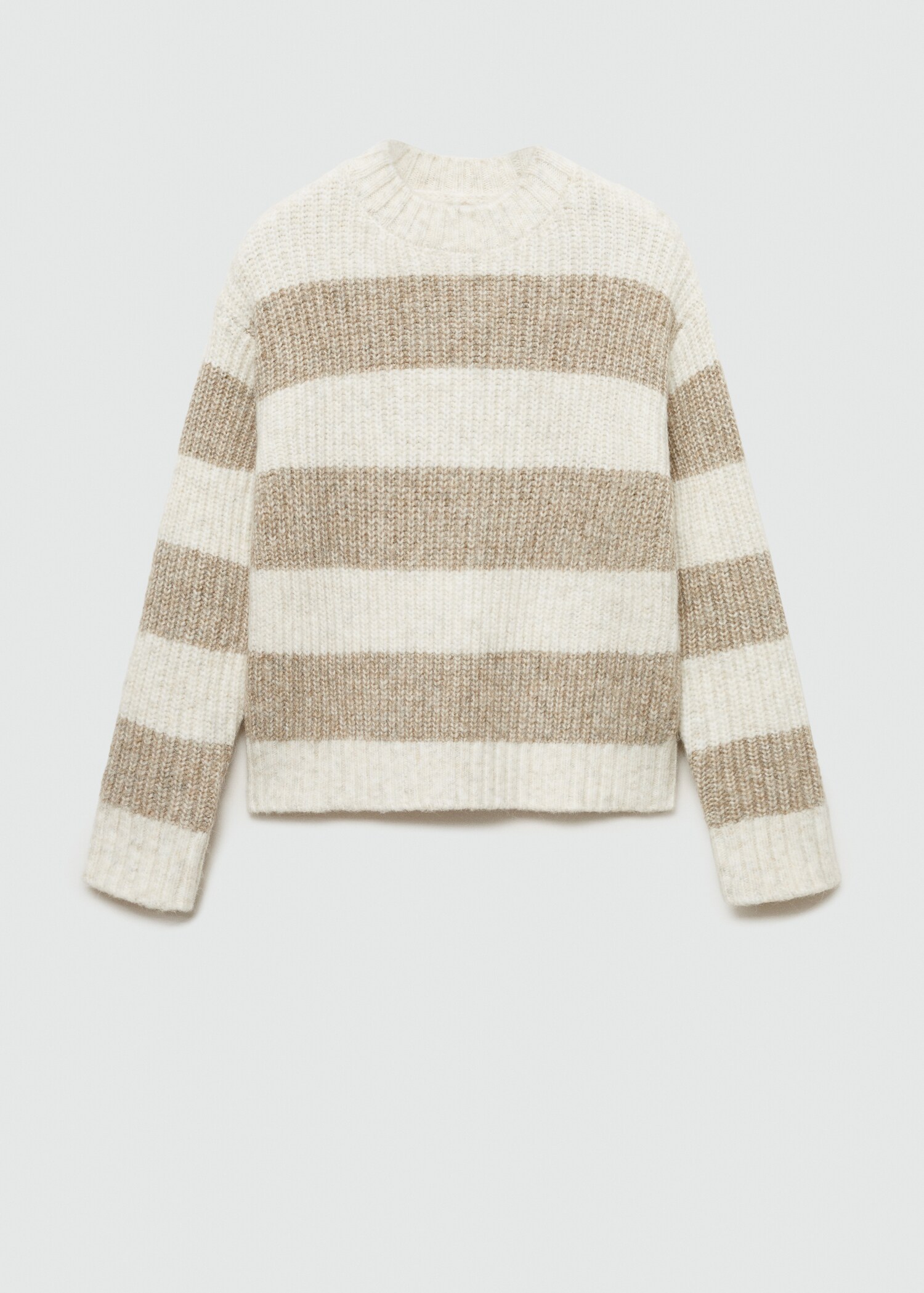 Knit striped sweater - Article without model