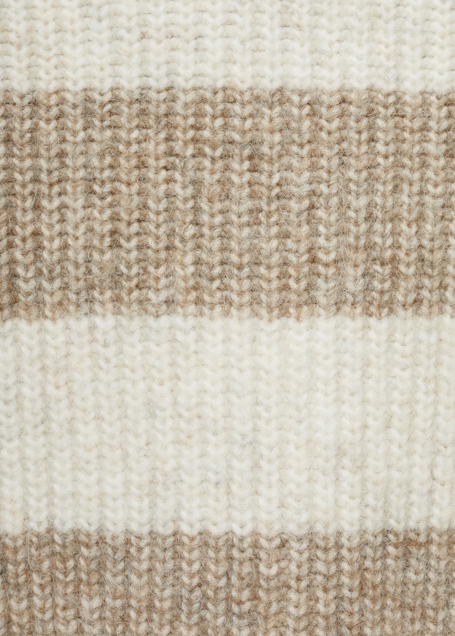 Knit striped sweater - Details of the article 0