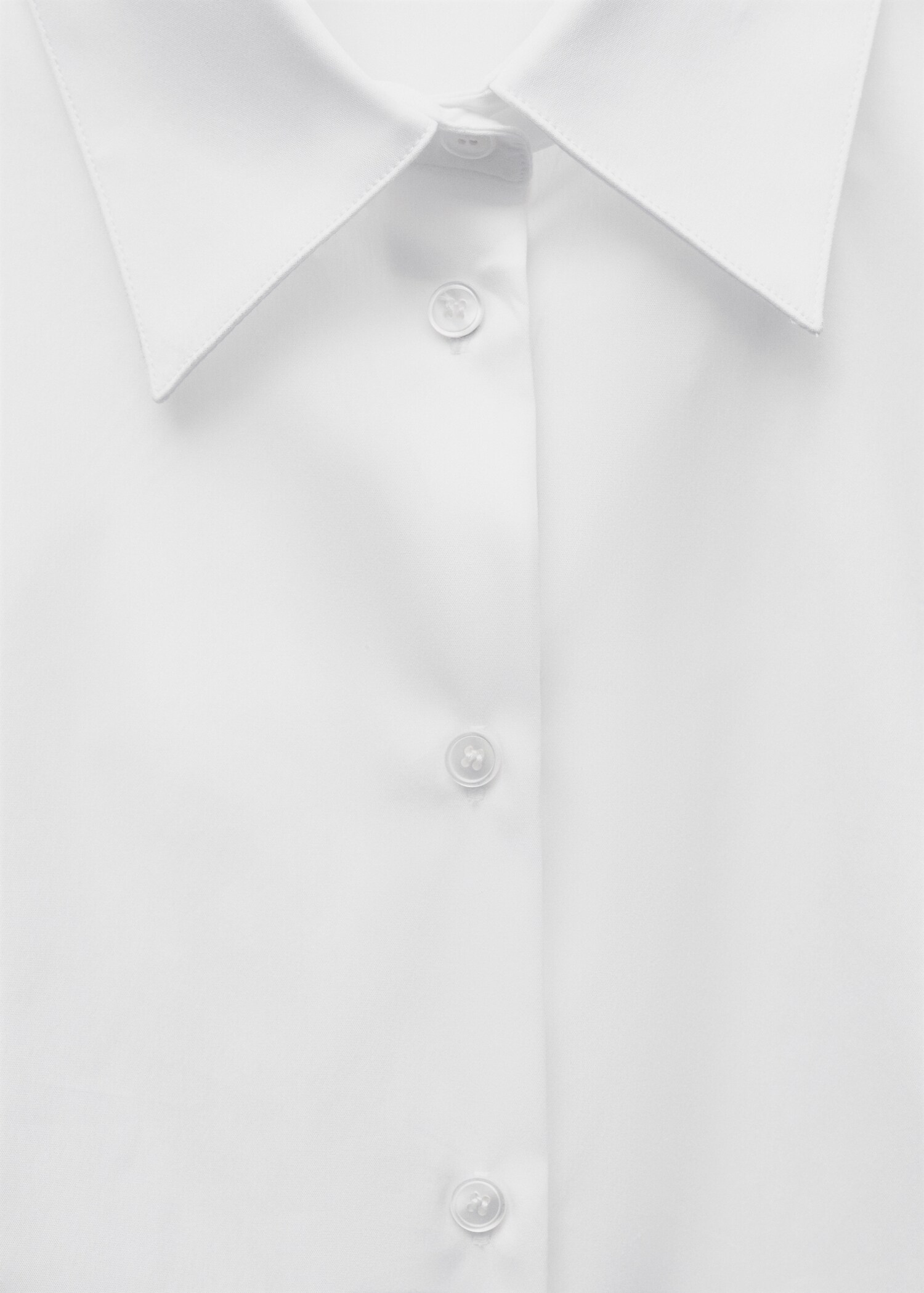 Slim-fit poplin shirt - Details of the article 8