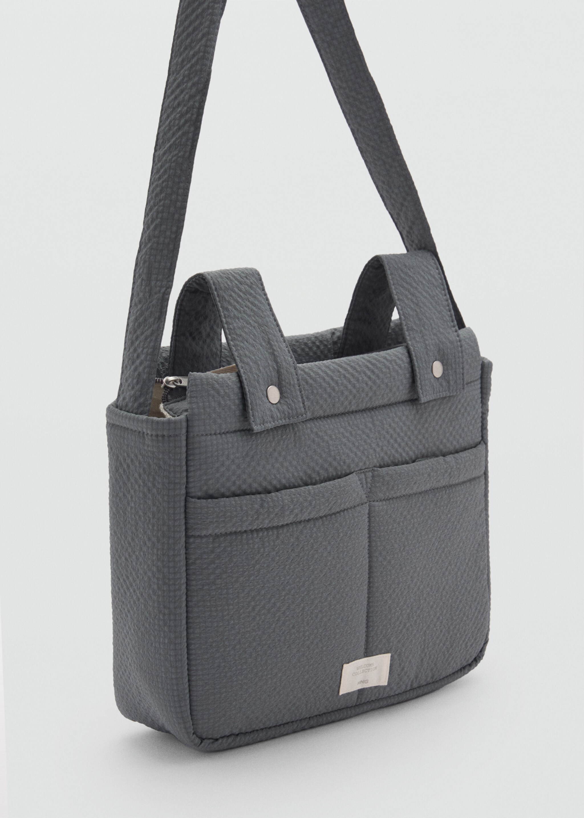 Bolsa maternidad - Plano medio, Gris antracita. Ref: 77066748-00.