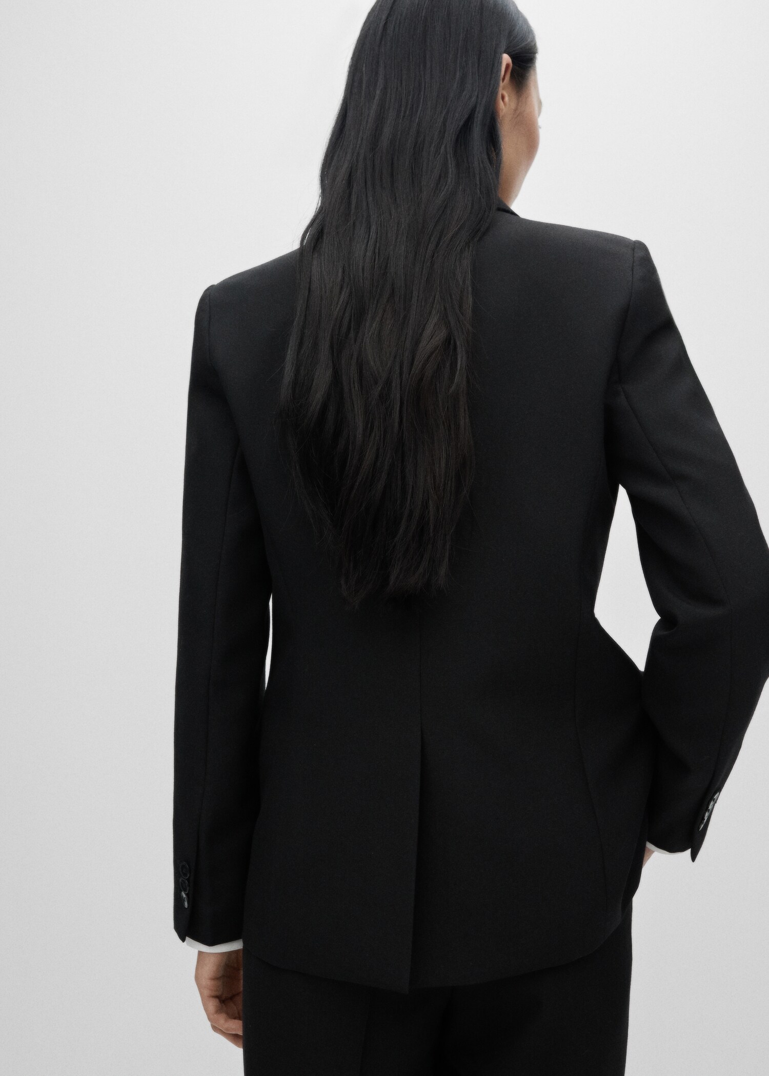 Wool suit jacket - Reverse of the article