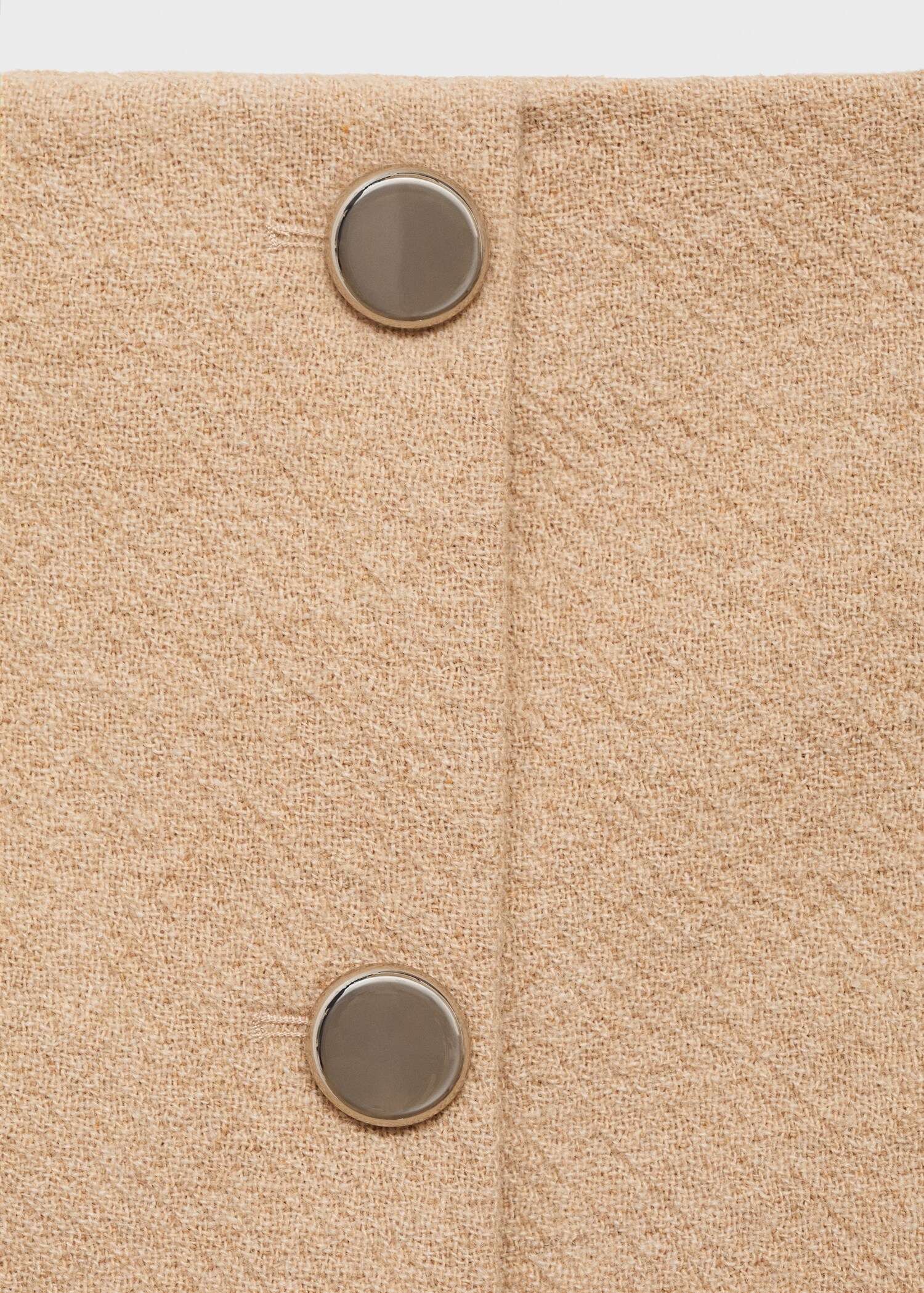 Button detail miniskirt - Details of the article 8