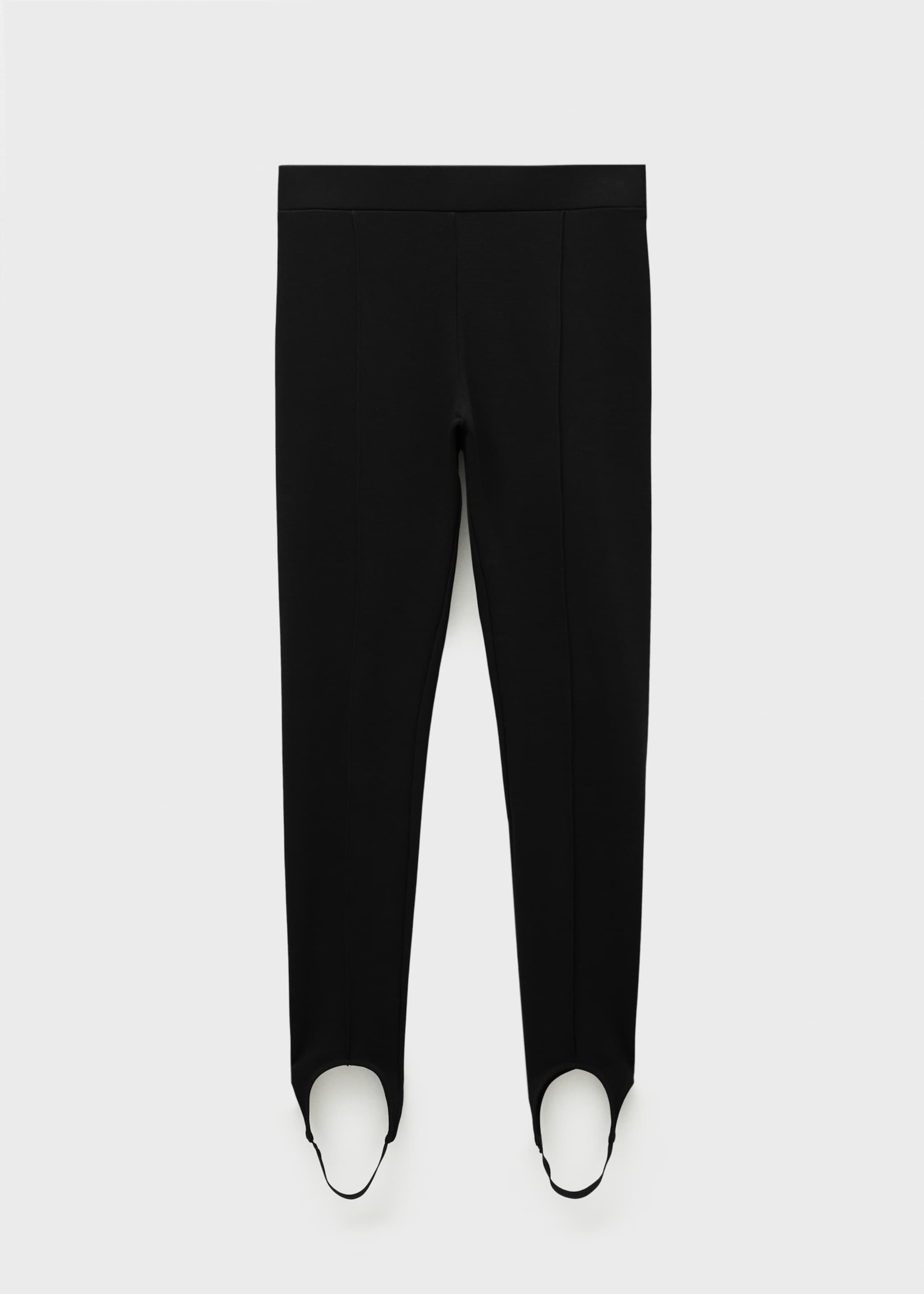 Stirrup leggings - Article without model, Black. Ref: 77066763-00.