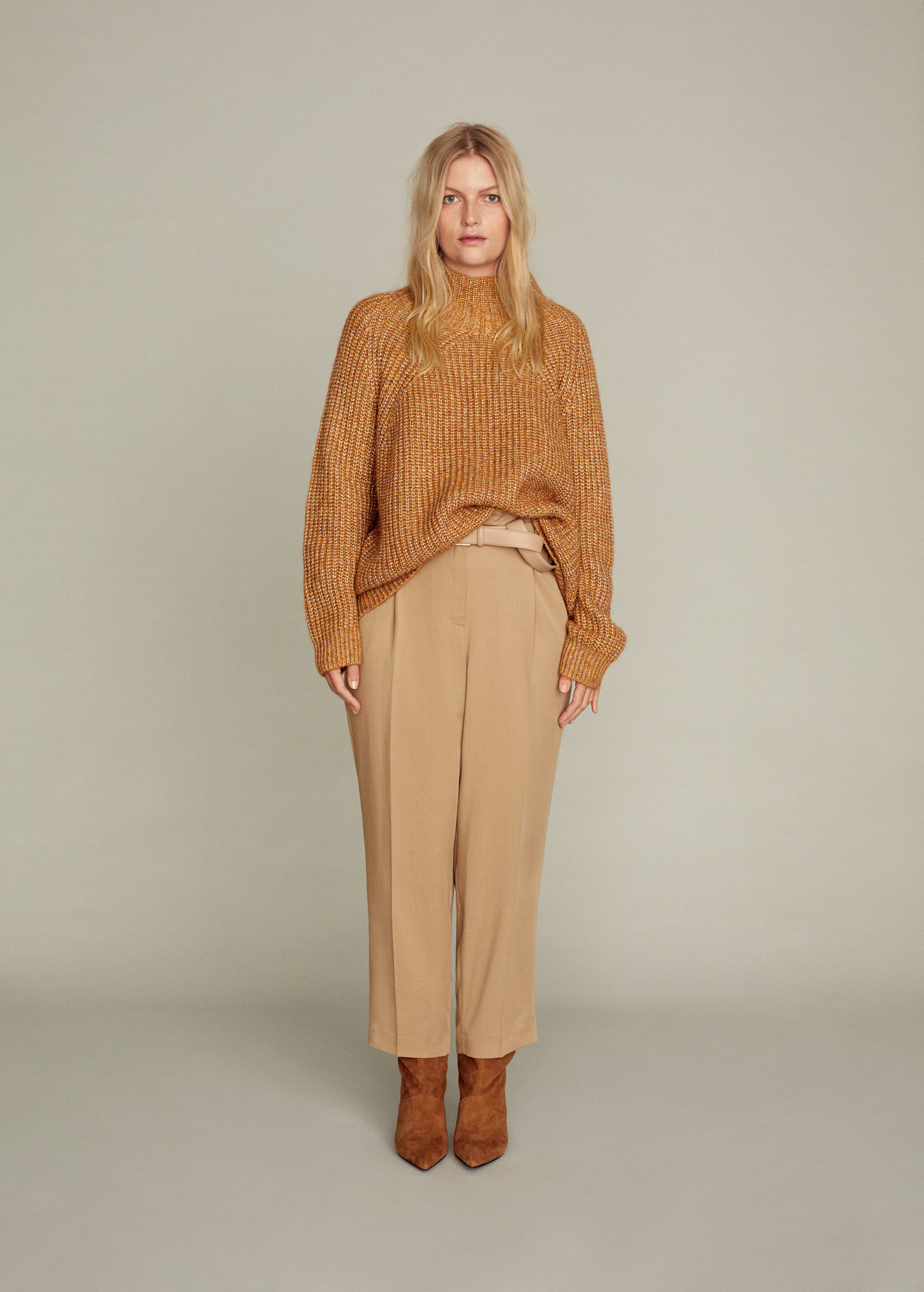 Pantalon tapered-fit crop - Détail de l'article 5