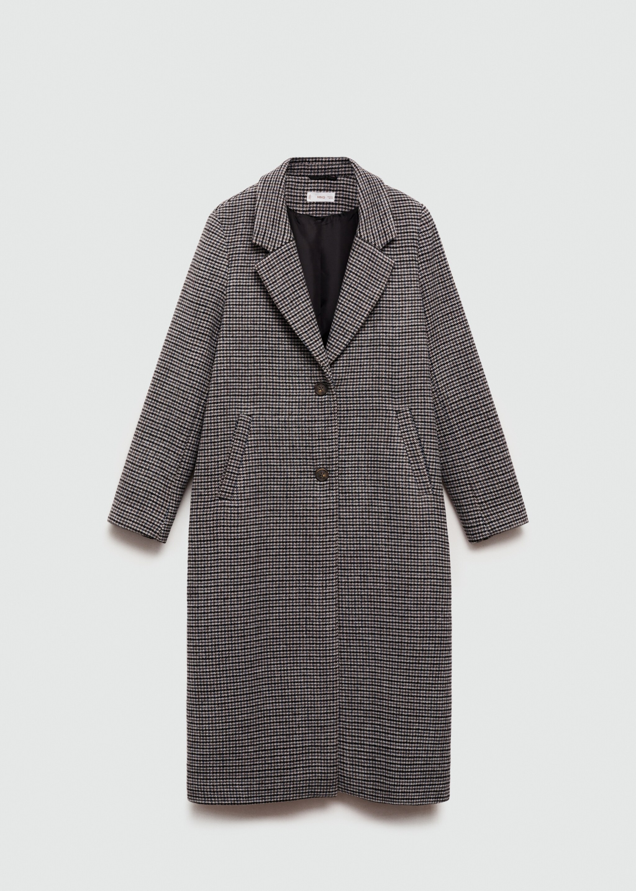 Abric llana pota de gall - Article sense model, Gris. Ref: 77067111-00.