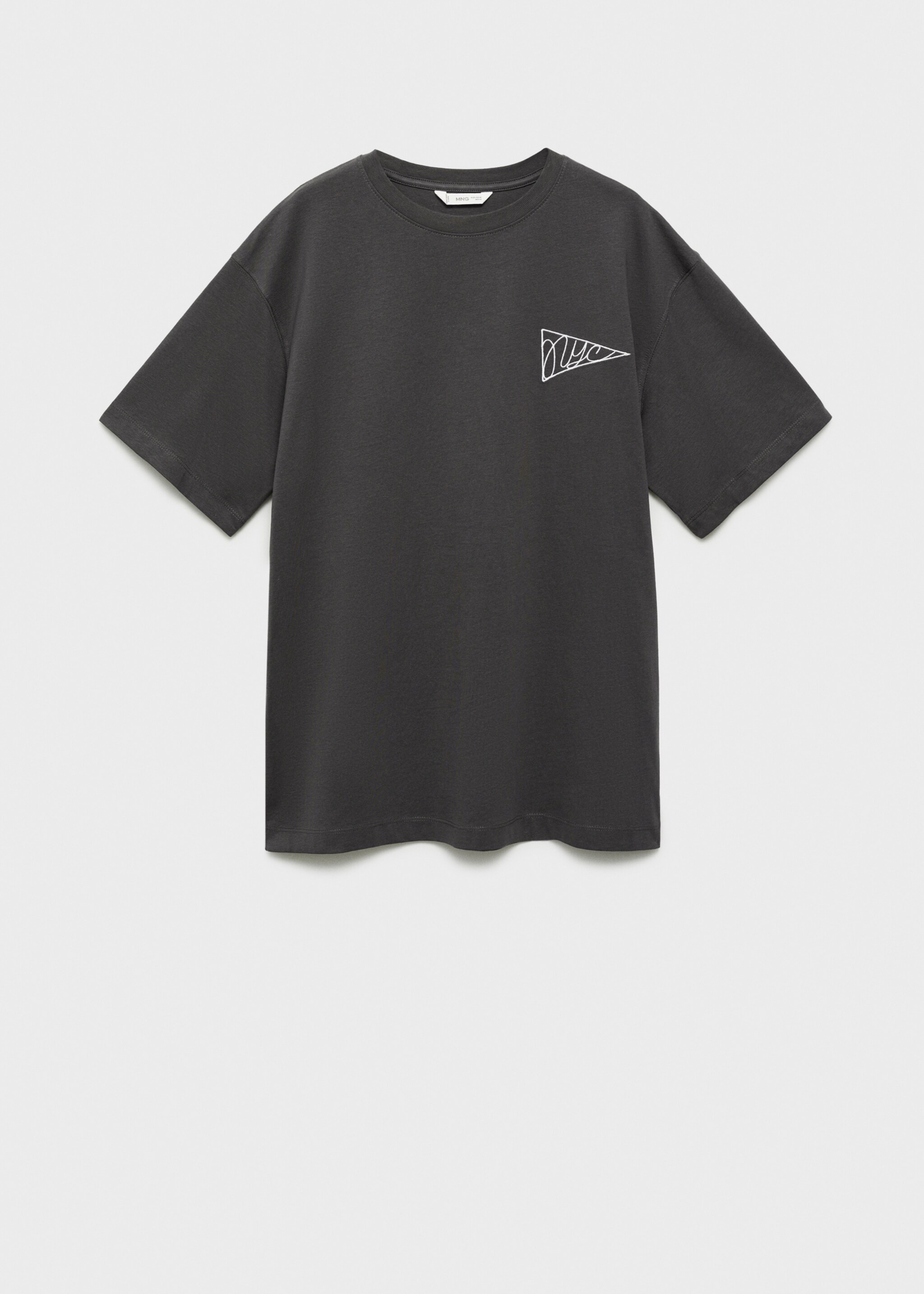 T-shirt oversize imprimé - Article sans modèle