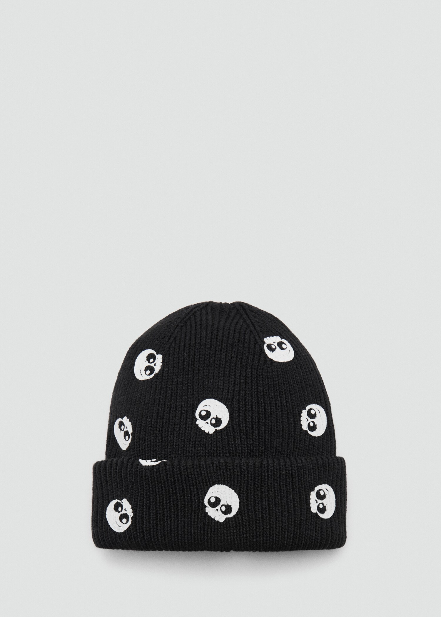 Cappello maglia teschio - Articolo senza modello