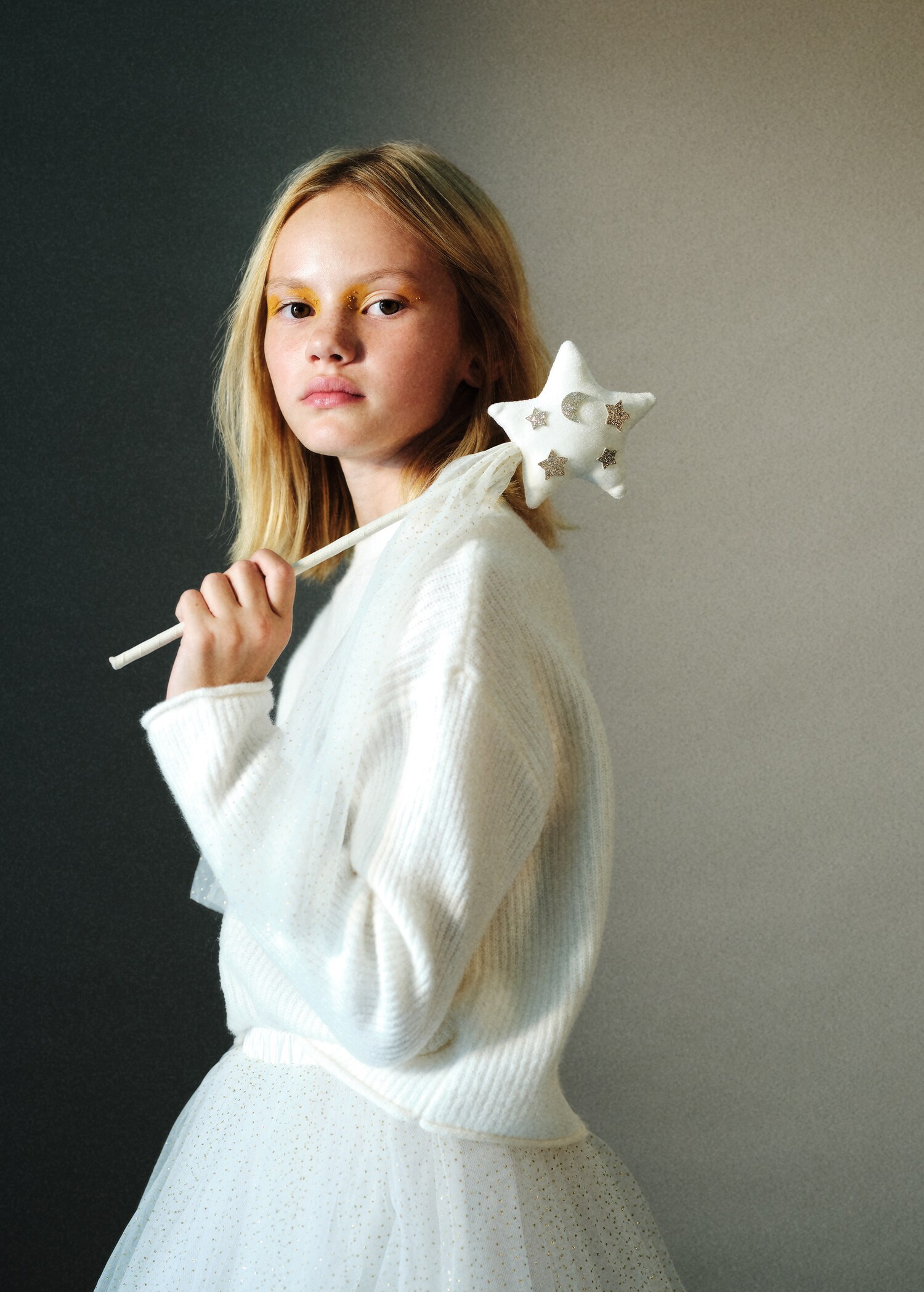 Glitter and tulle star costume wand - Details of the article 5