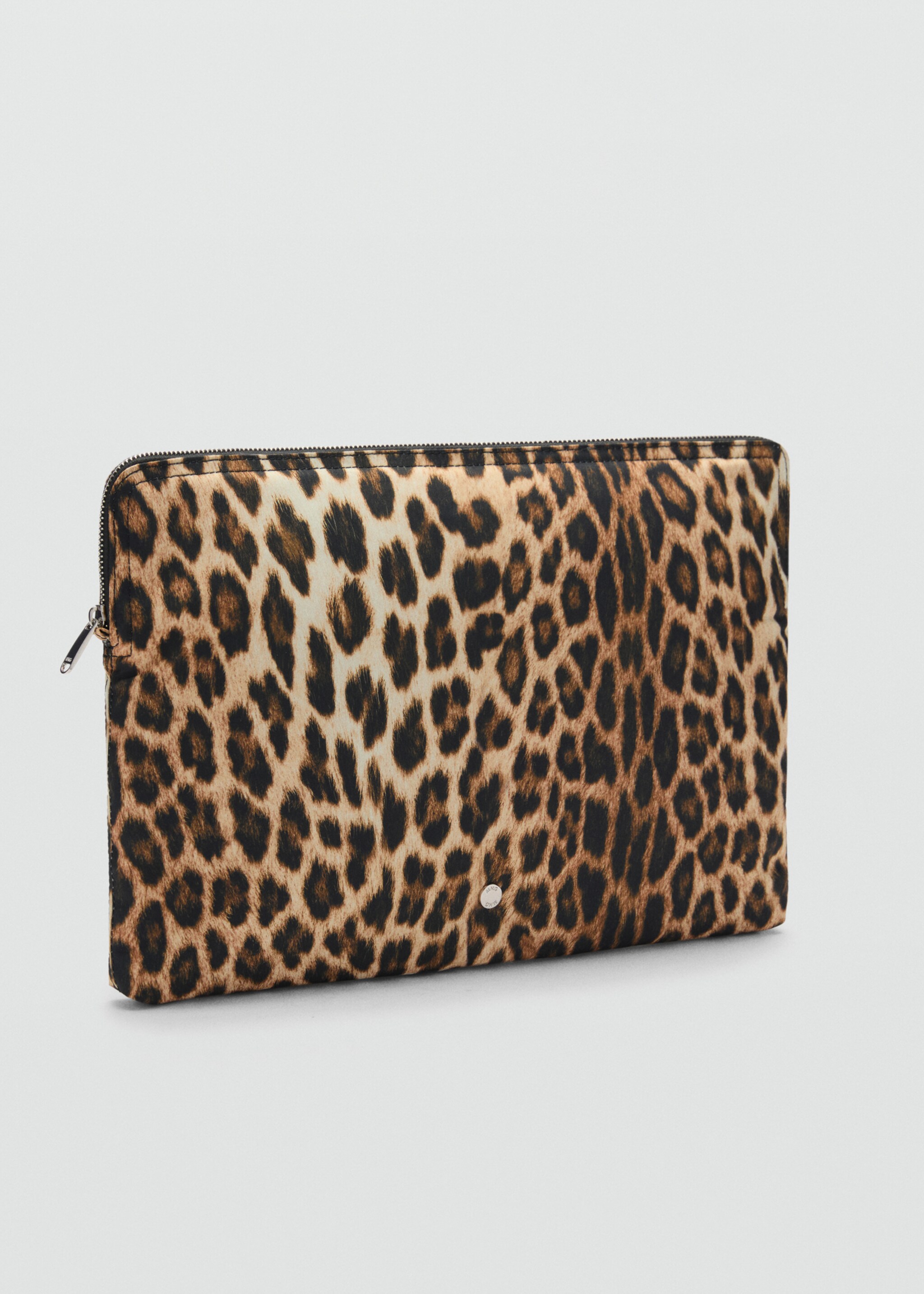 Laptophülle aus Nylon mit Logo - Mittlere Ansicht