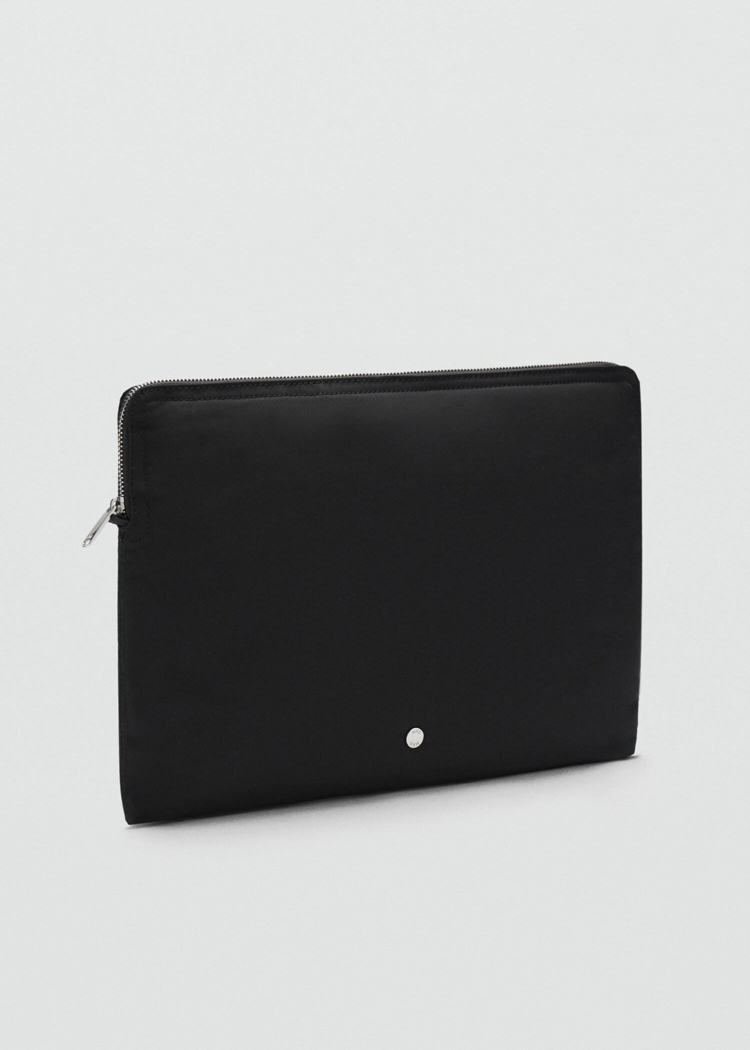 Laptophülle aus Nylon mit Logo - Mittlere Ansicht