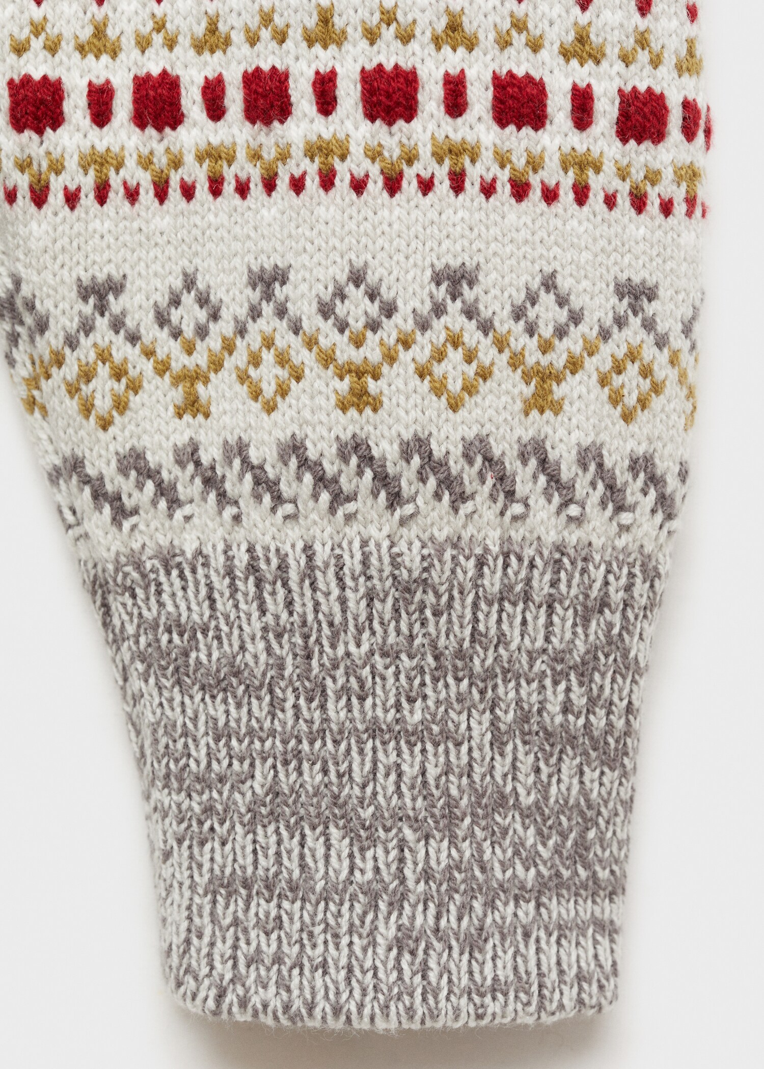 Geometric knit sweater - Details of the article 0