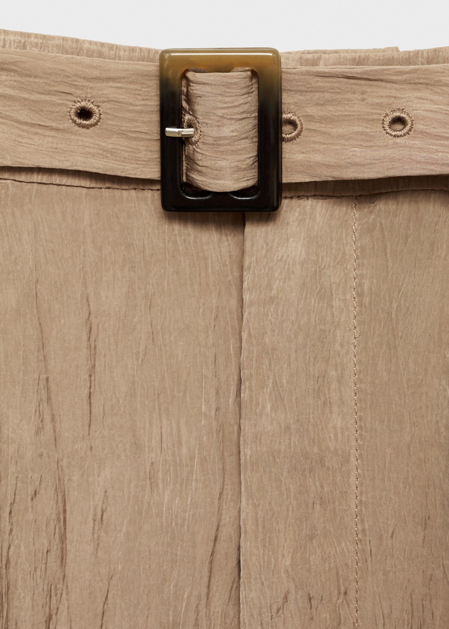 Texturierte Hose mit Gürtel - Detail des Artikels 8