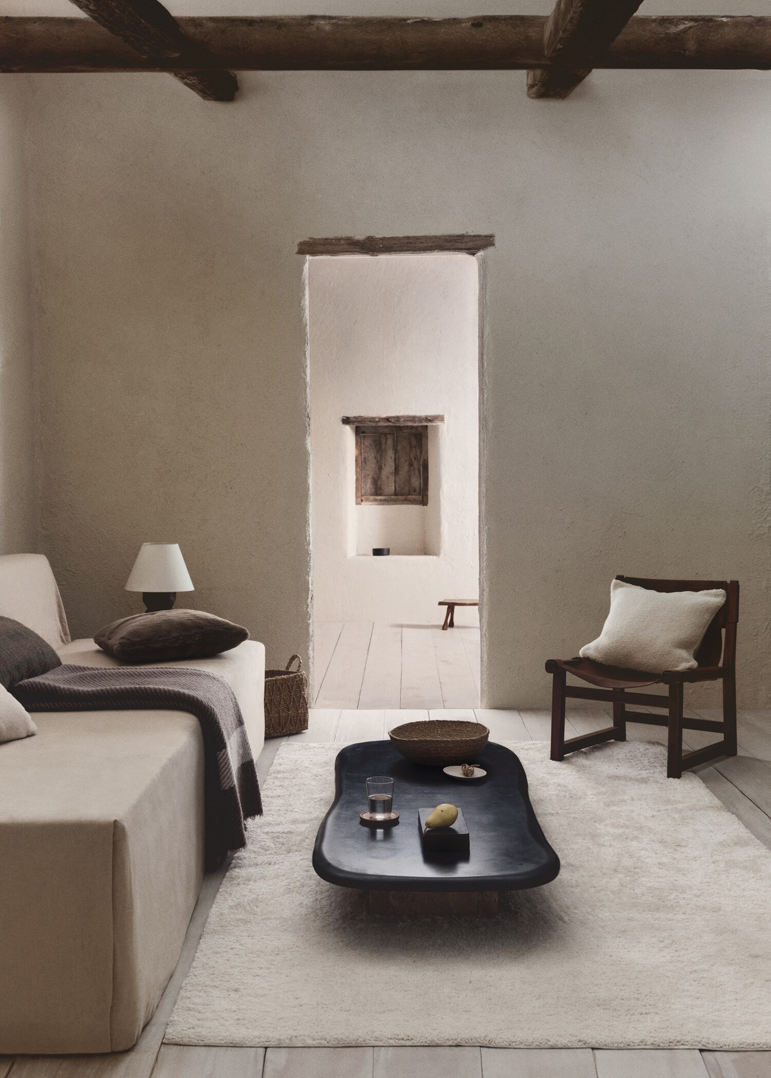 100% wool striped blanket 130x180cm - Details of the article 6