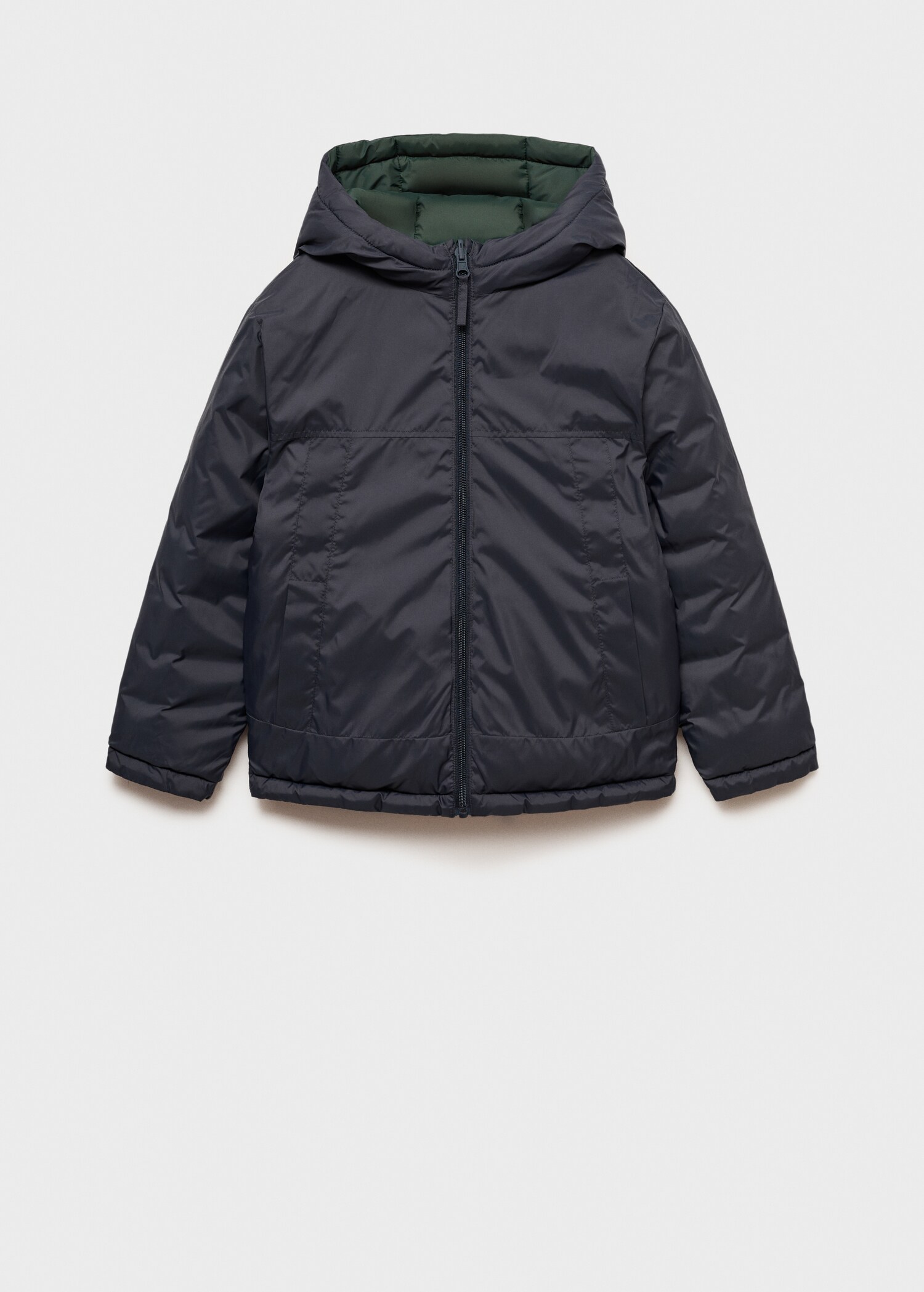 Quilted reversible anorak - Details of the article 0