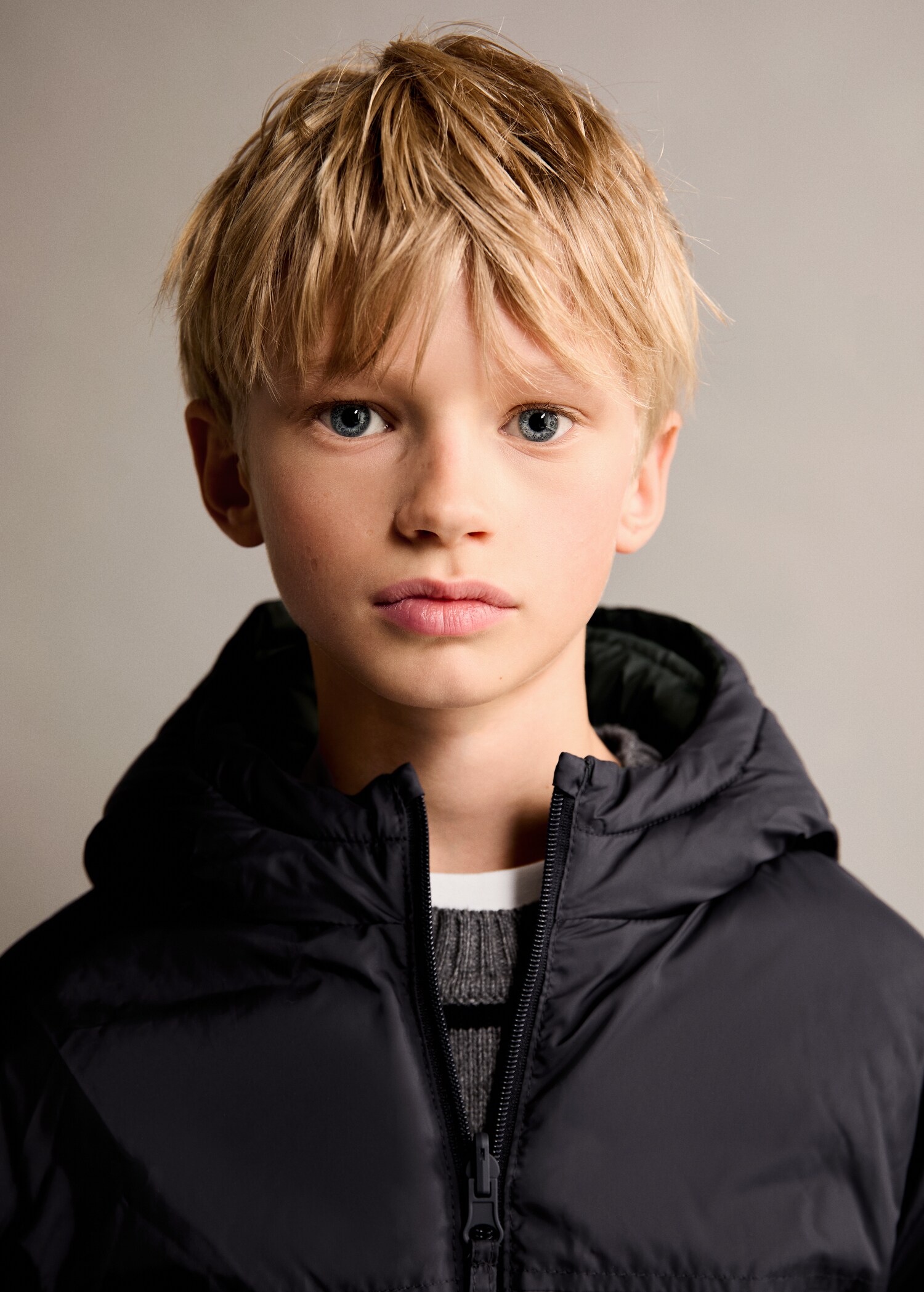 Quilted reversible anorak - Details of the article 4