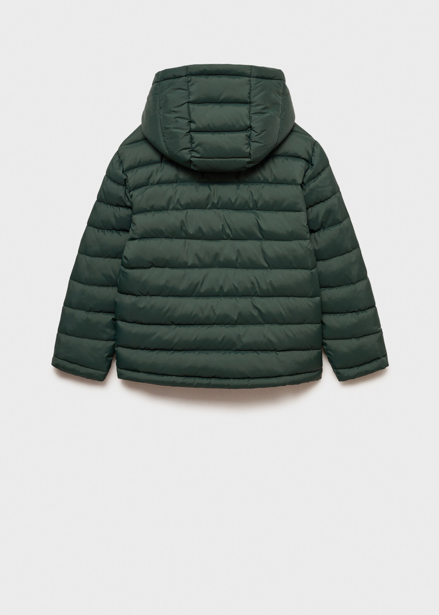 Quilted reversible anorak - Reverse of the article