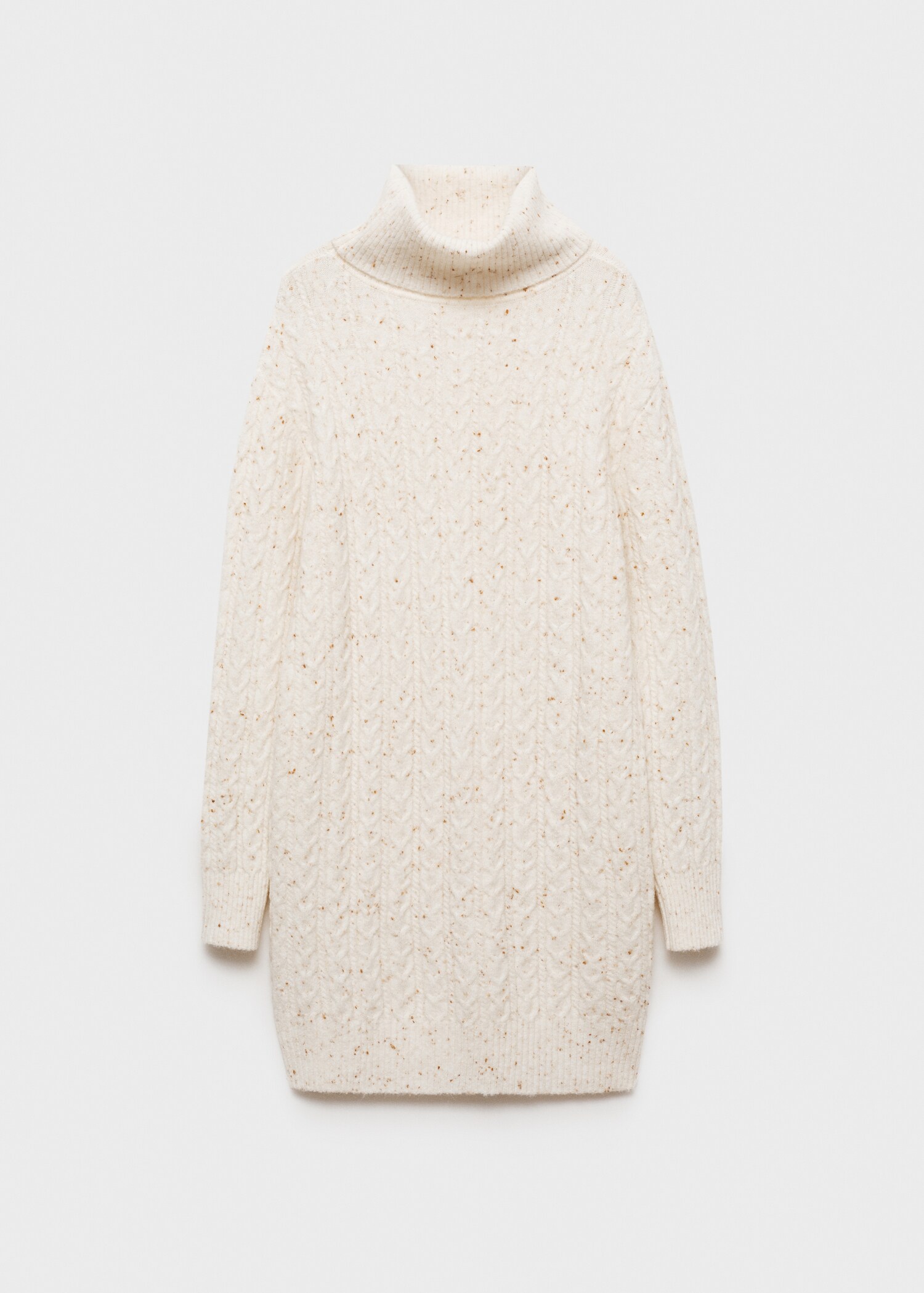 Turtle neck knit dress - Article without model