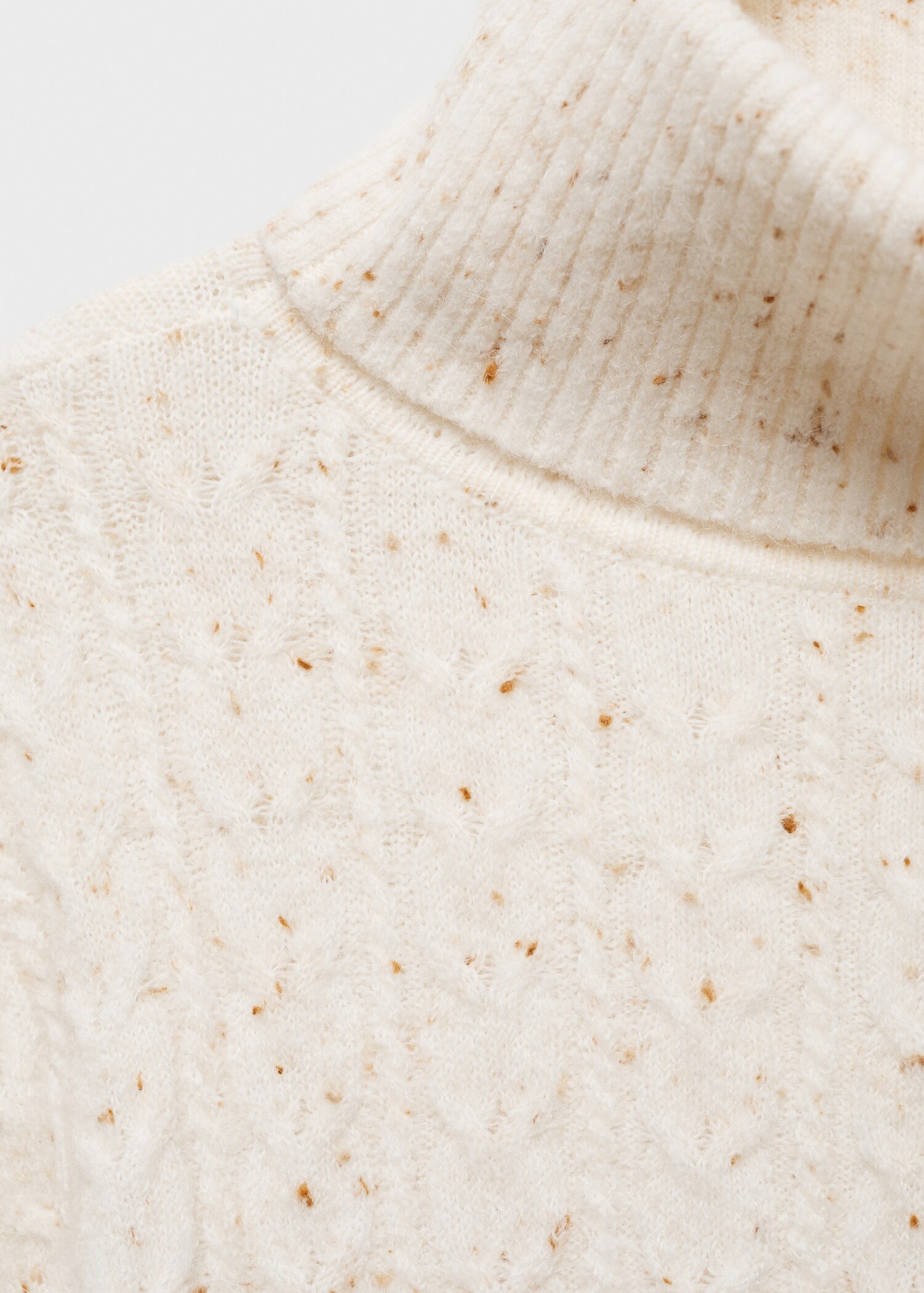 Turtle neck knit dress - Details of the article 8