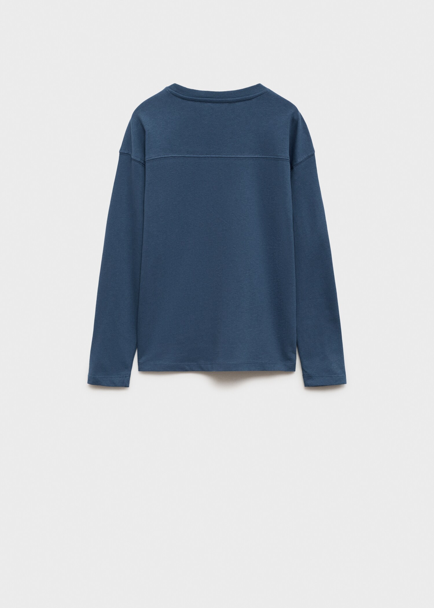 Embossed details printed t-shirt - Reverse of the article