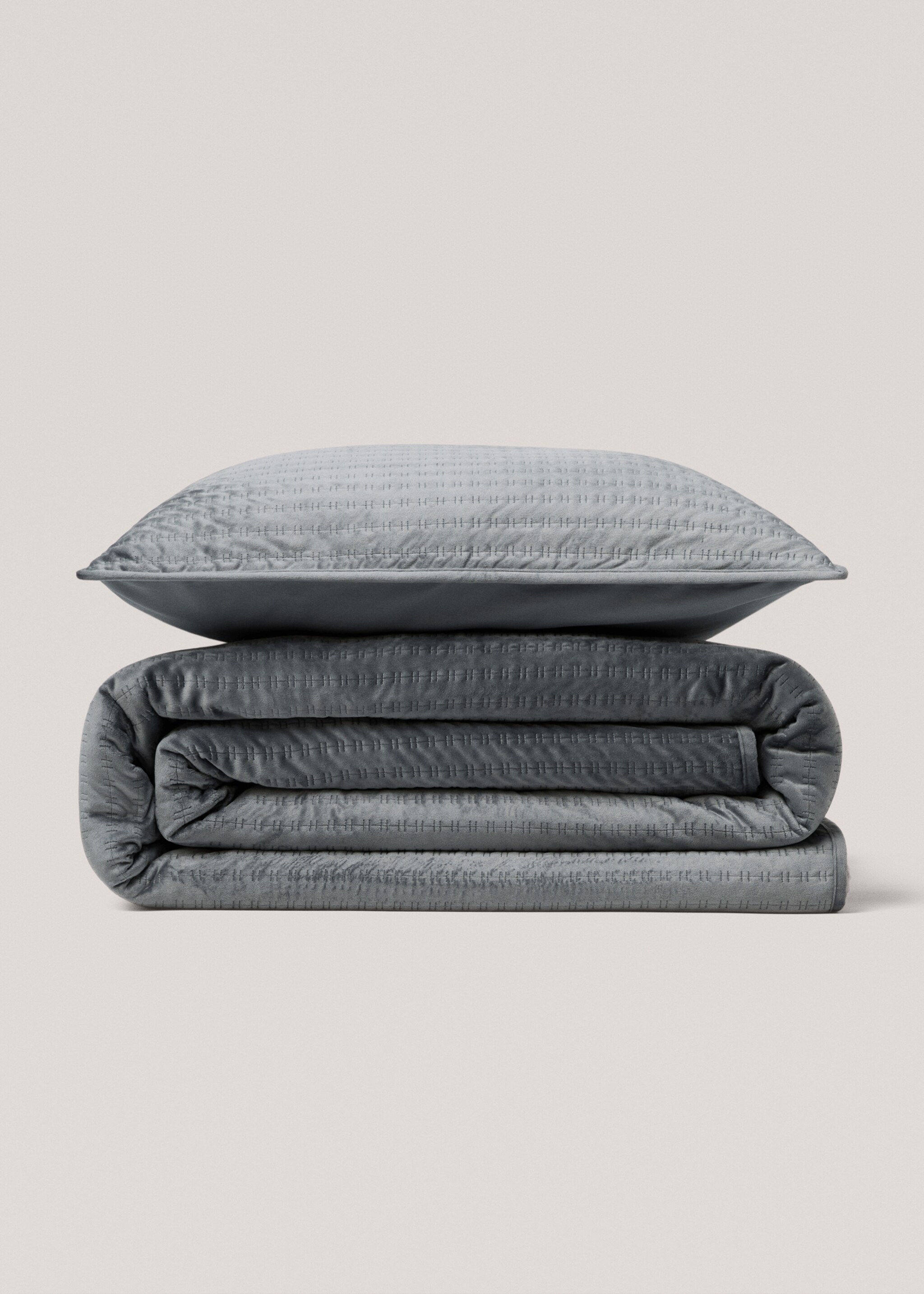 Överkast i sammet - Detaljer om artikeln 3, Blå. Ref: 77067668-00.