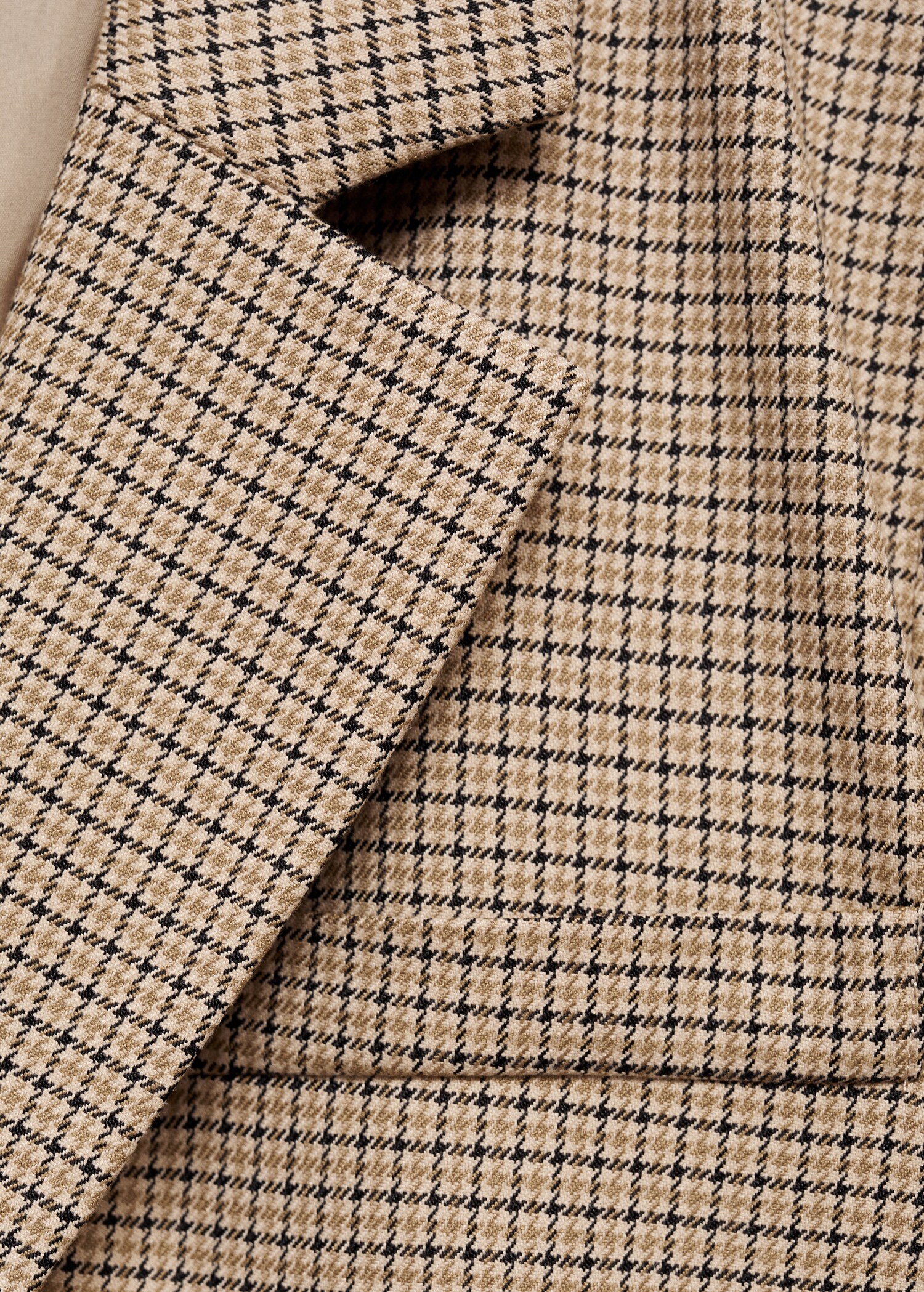 Hahnentritt-Blazer aus Woll-Mix - Detail des Artikels 8