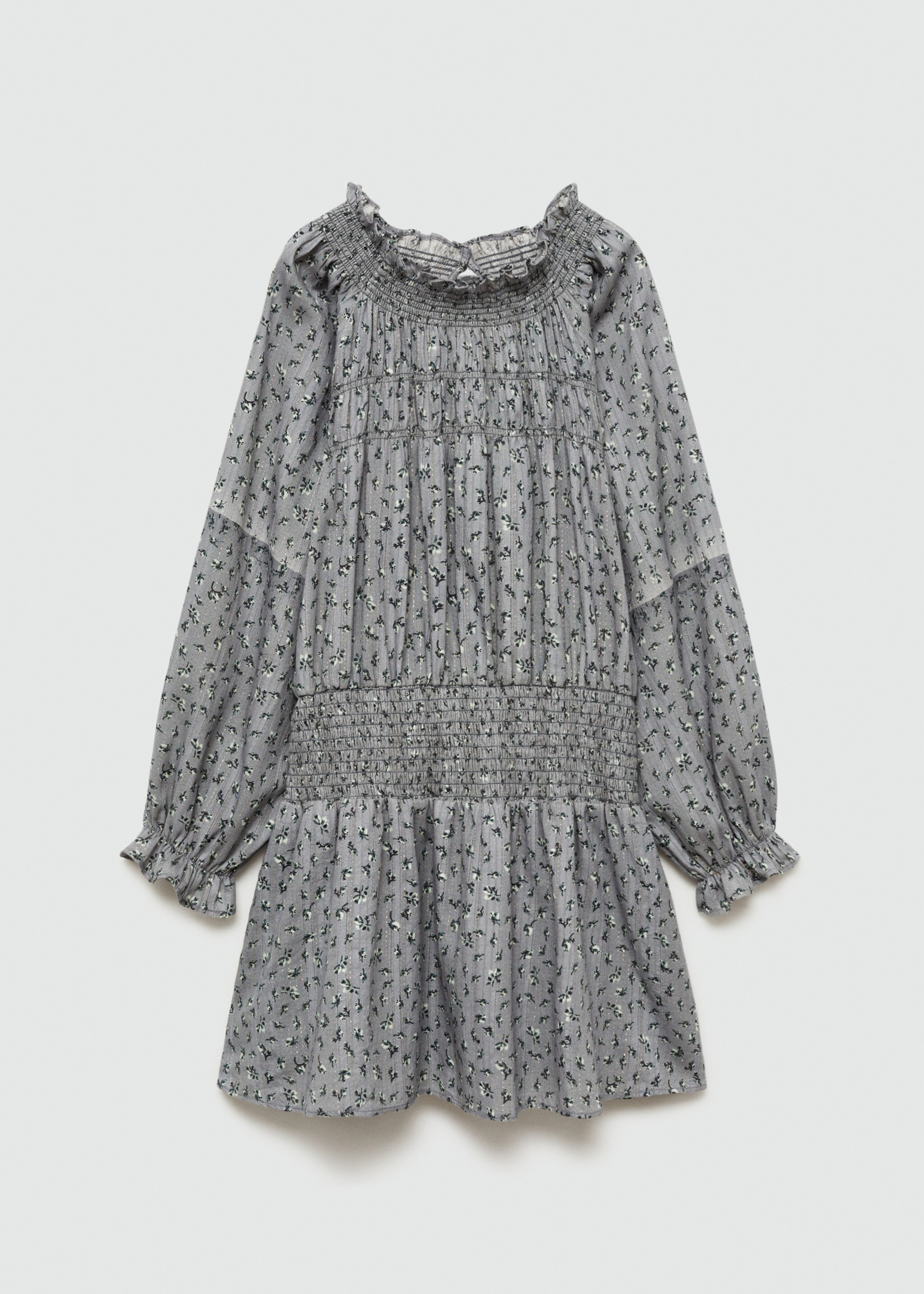 Lurex print dress - Article without model