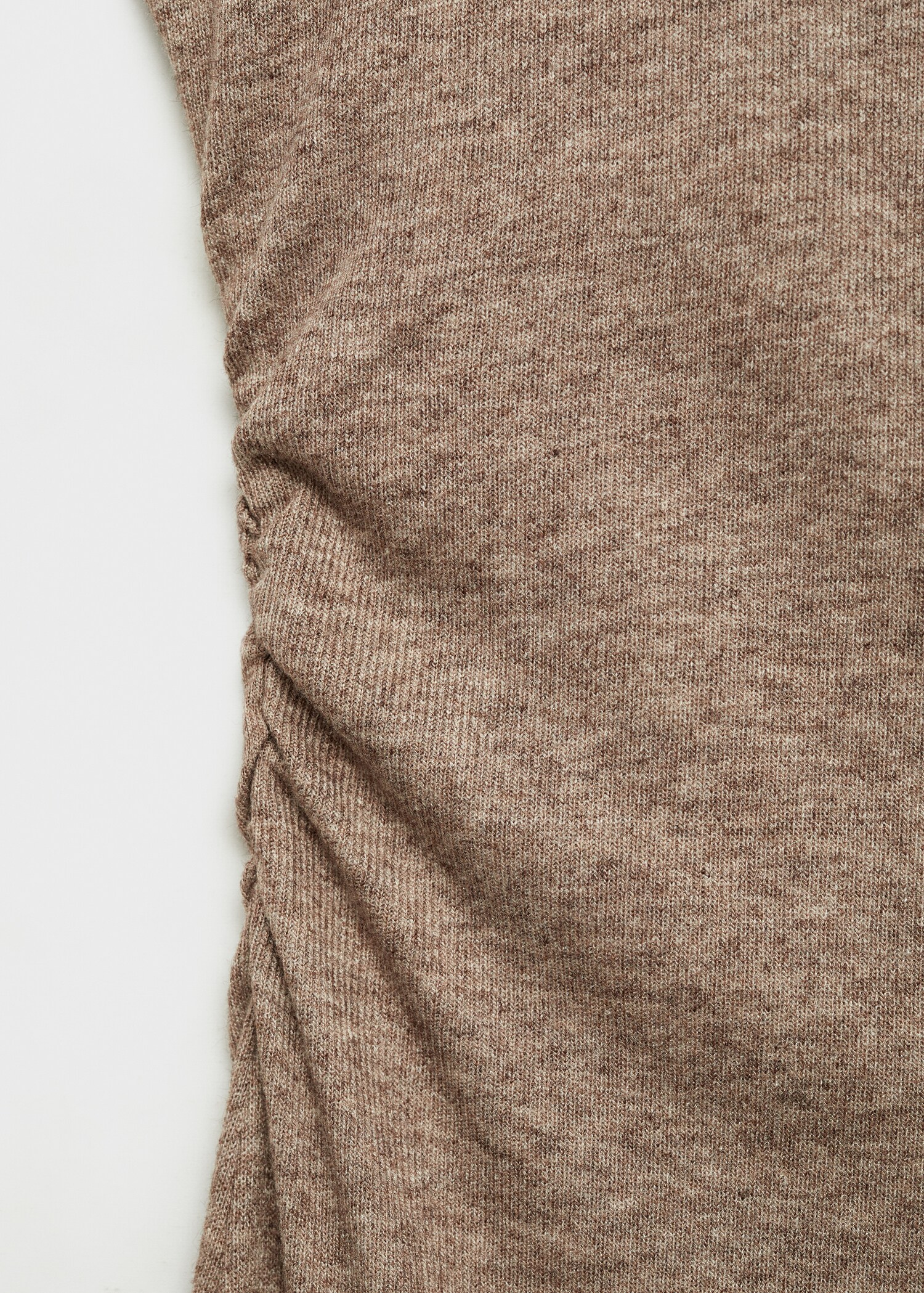 Vestido midi de ombros com estrutura - Pormenor do artigo 8