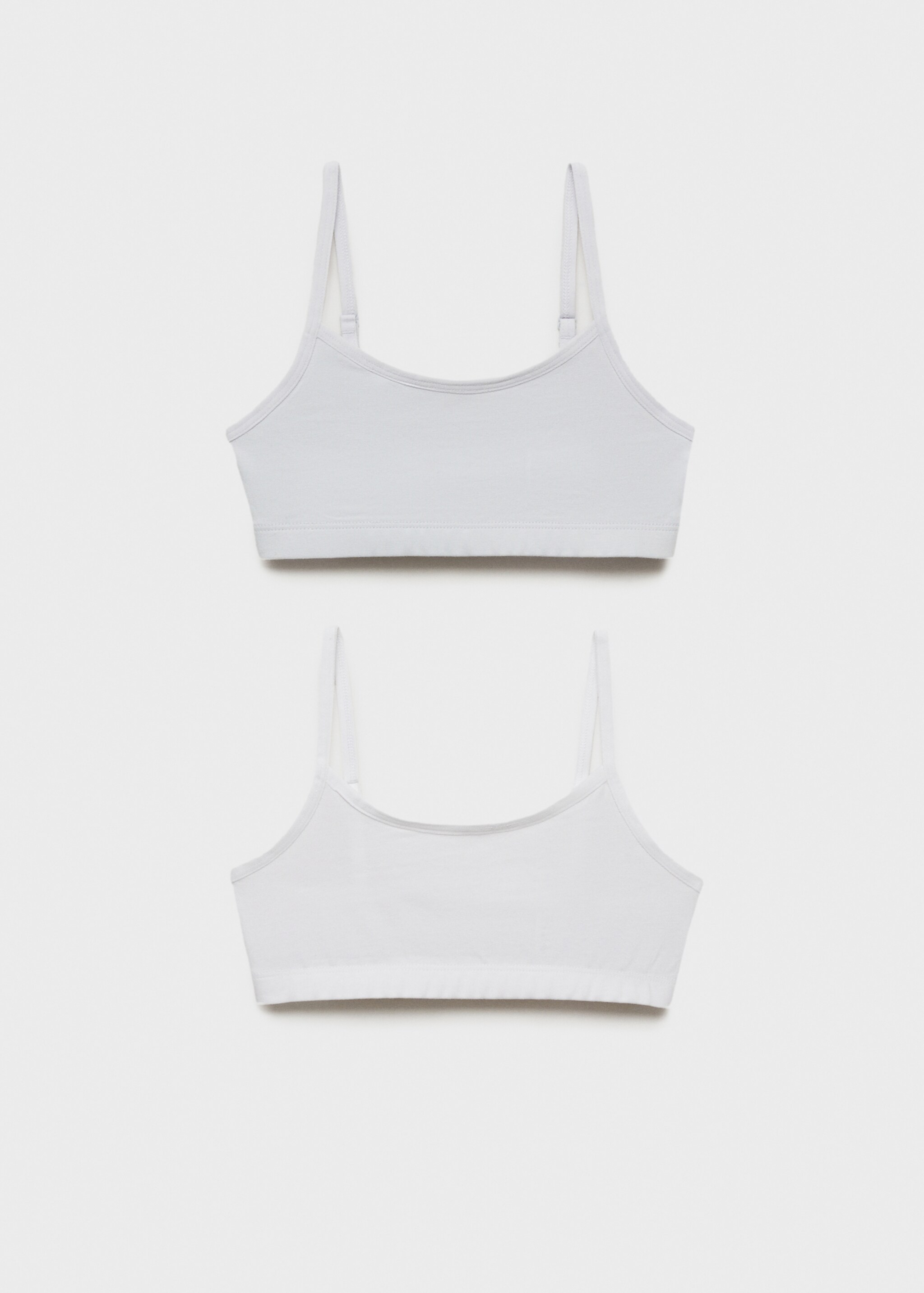 Pack 2 tops algodón - Artículo sin modelo, Azul celeste. Ref: 77067696-00.