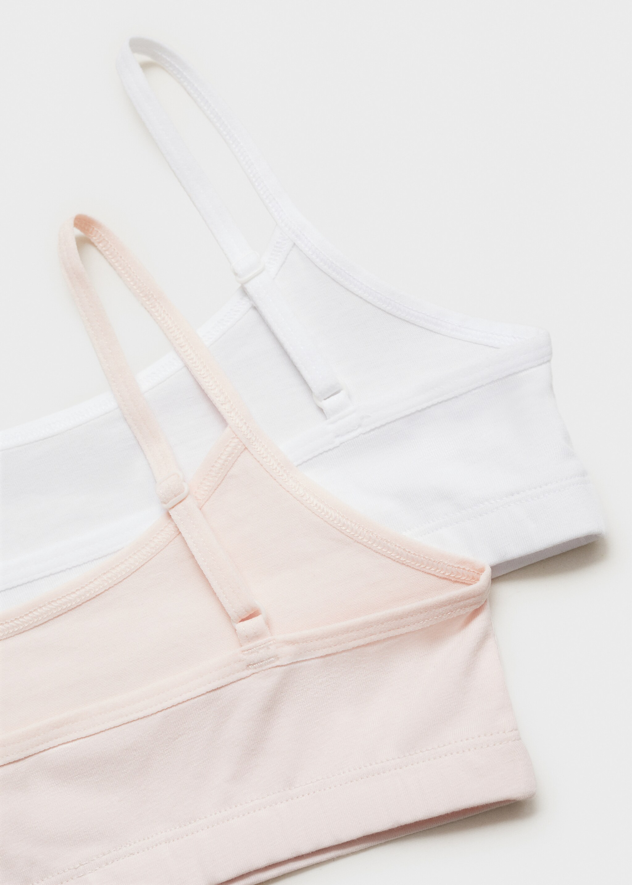 2-pack cotton tops - Reverse of the article, Pink. Ref: 77067696-00.