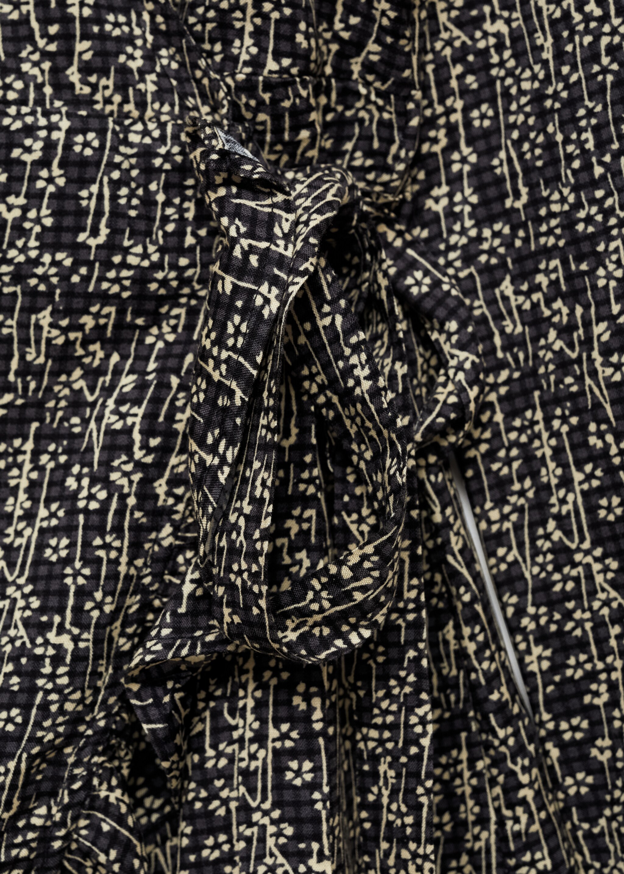 Flower print dress - Details of the article 8