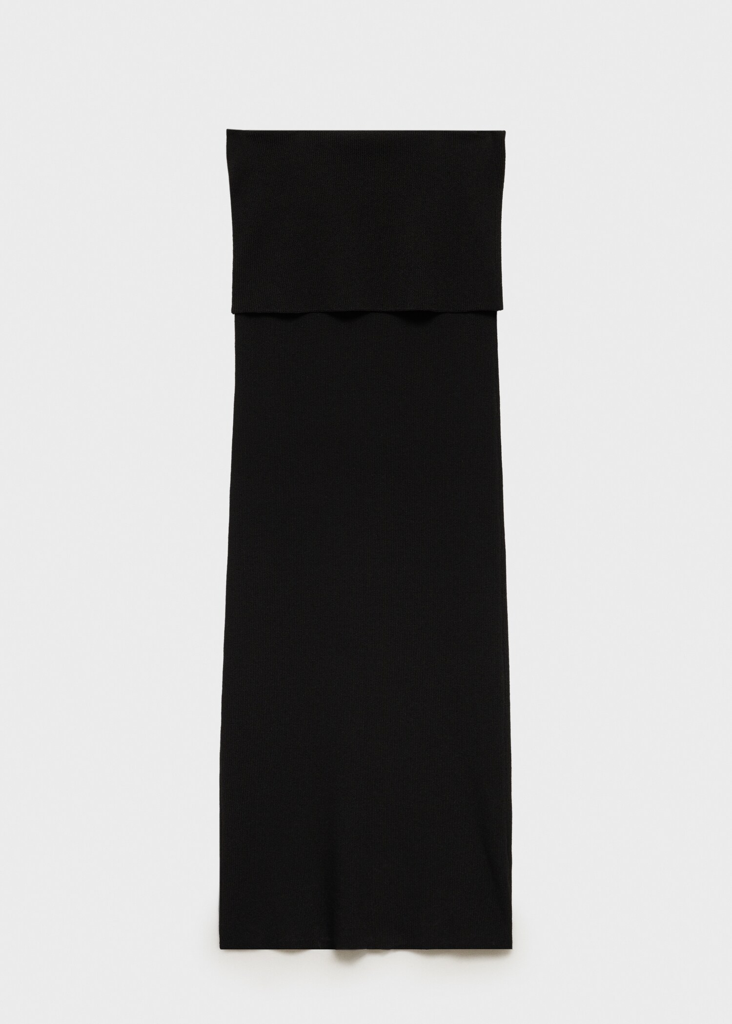 Ribbed midi skirt - Article without model