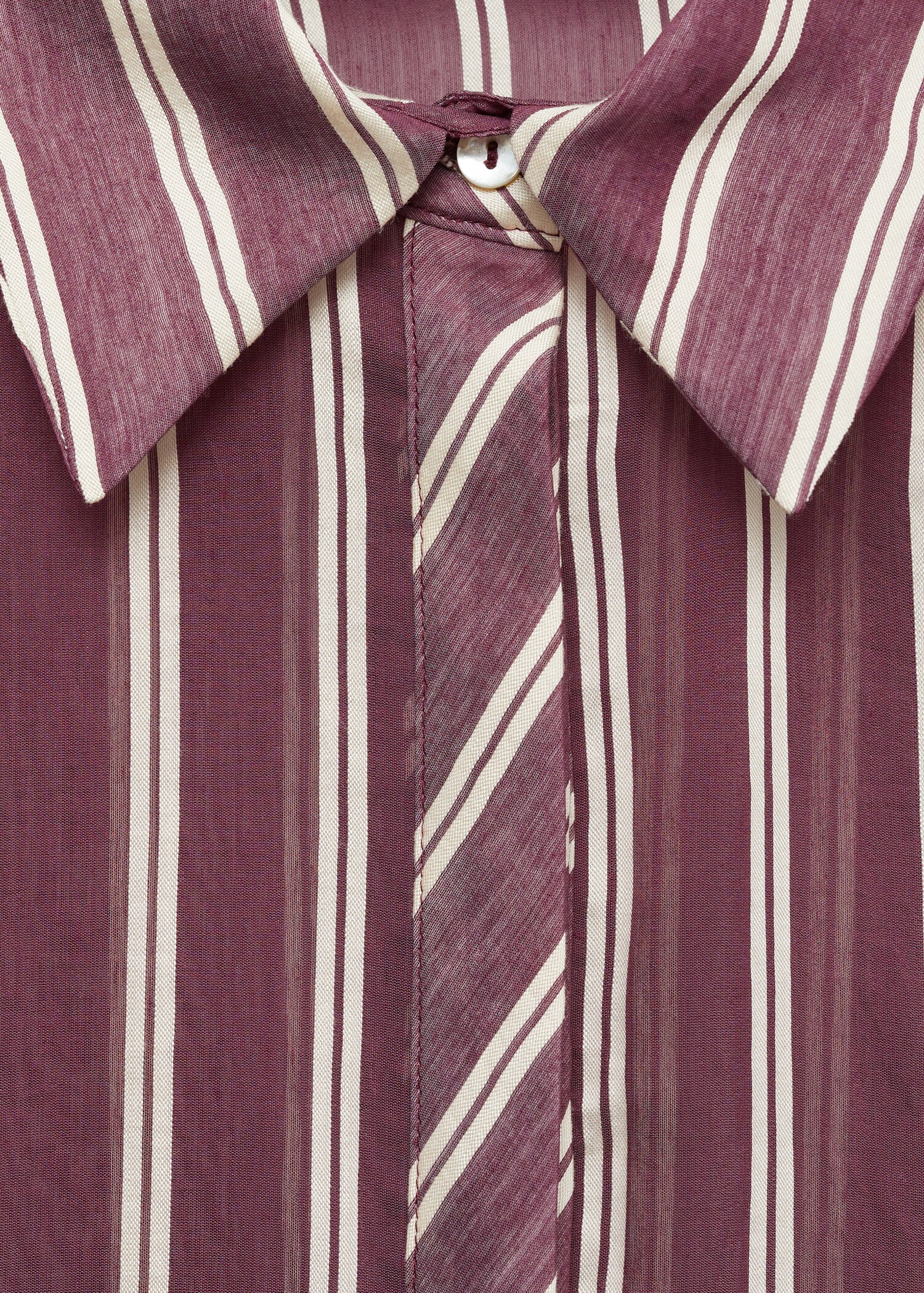 Camisa lyocell rayas - Detalle del artículo 8